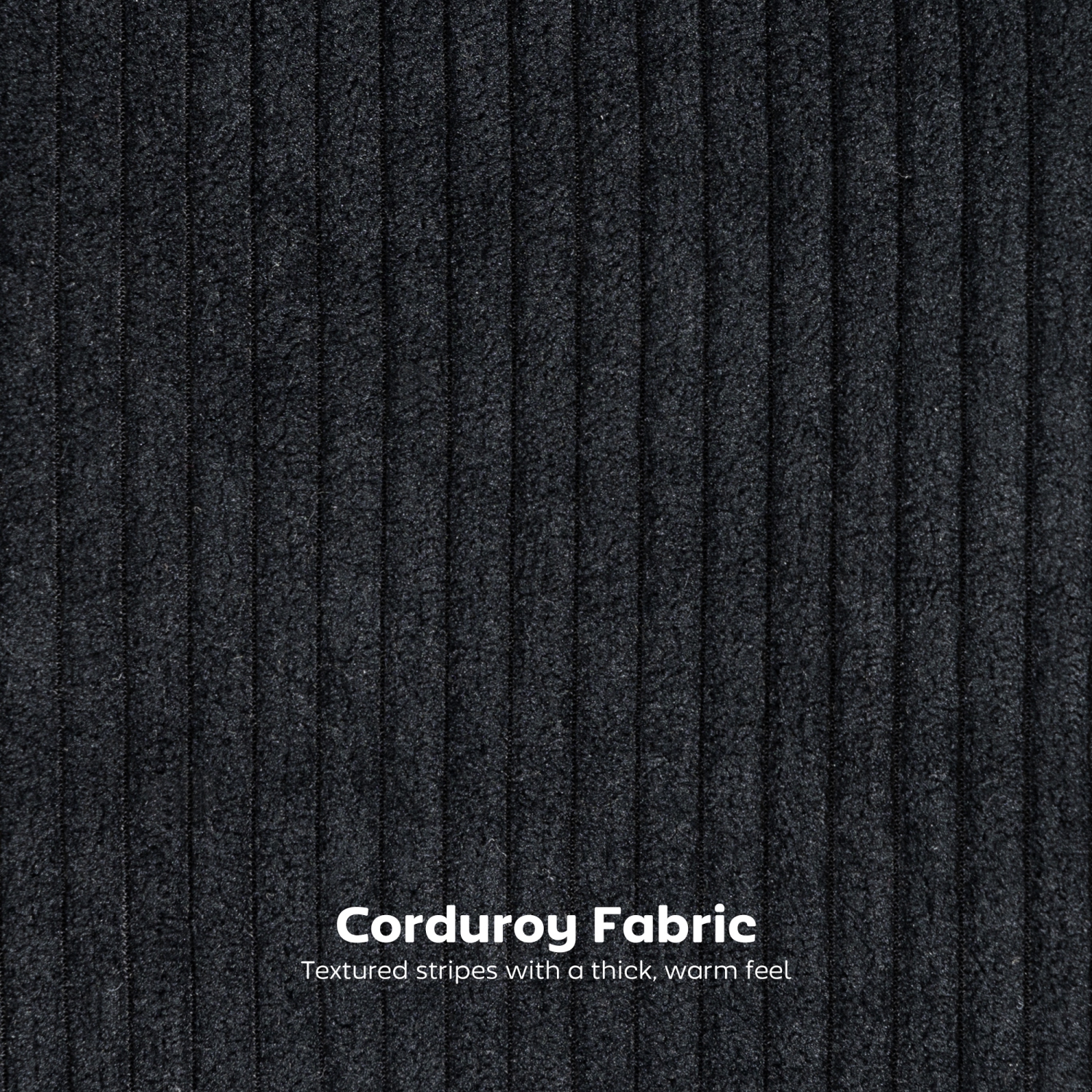 HOMCOM – Ensemble de 2 tabourets de bar de 27&nbsp;po à hauteur de comptoir avec dossier et repose-pieds, chaises de bar modernes en velours côtelé