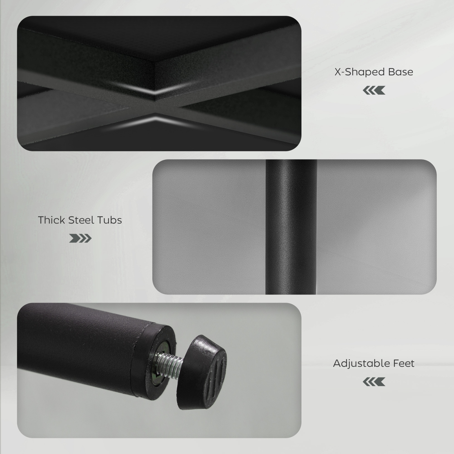 HOMCOM – Ensemble de 2 tabourets de bar de 27&nbsp;po à hauteur de comptoir avec dossier et repose-pieds, chaises de bar modernes en velours côtelé