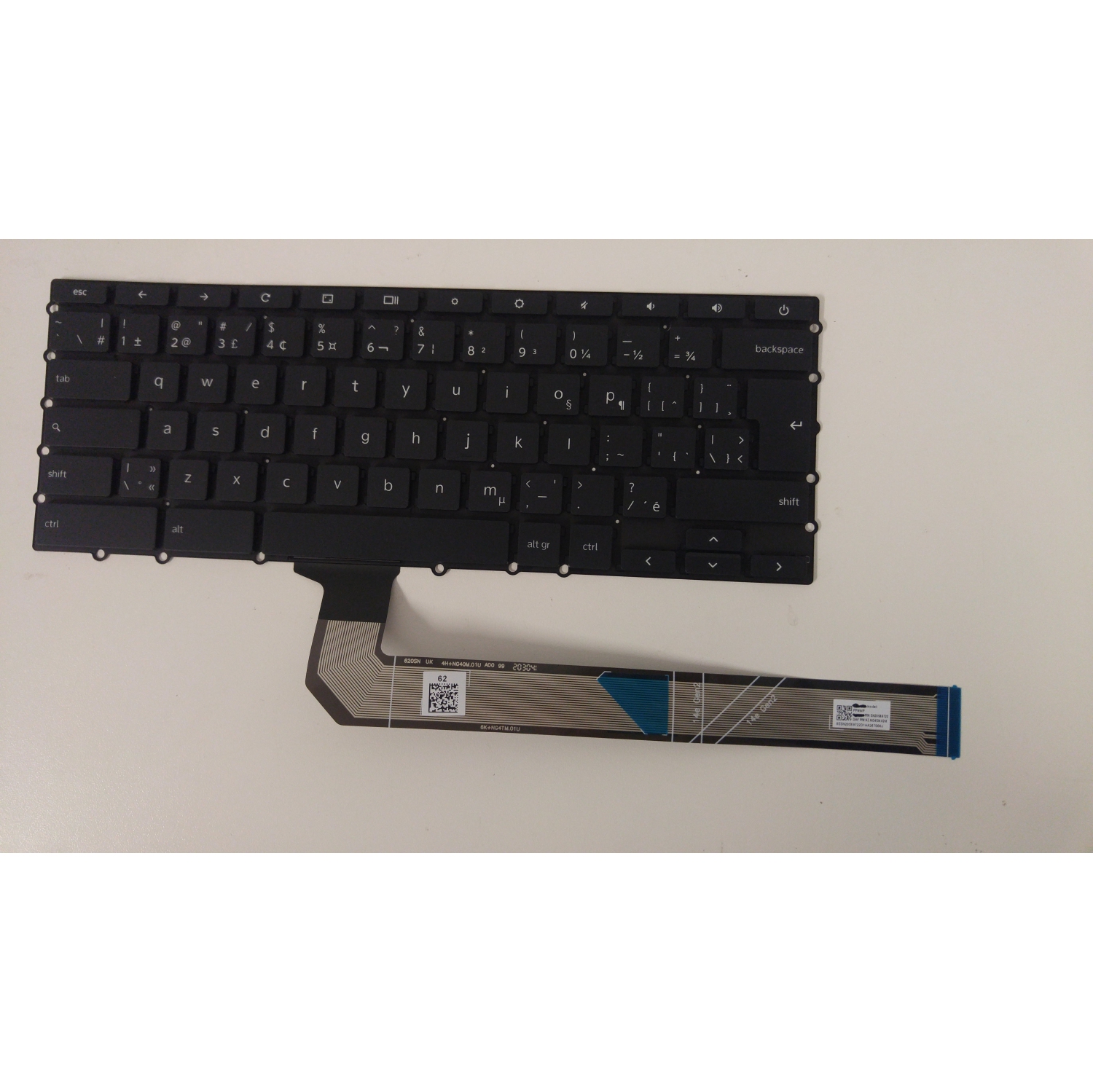 Lenovo Yoga Chromebook C630 Replacement Keyboard - Black US English - Brand New