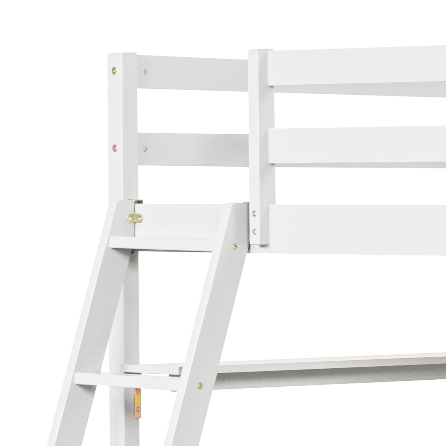 Lit mezzanine avec bureau et étagères pour la chambre des enfants et des adolescents