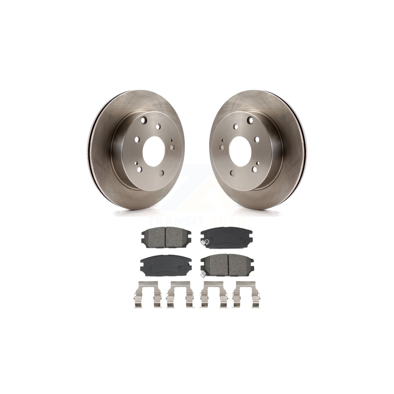 Rear Disc Brake Rotors And Semi-Metallic Pads Kit For Mitsubishi Eclipse Galant K8S-104177