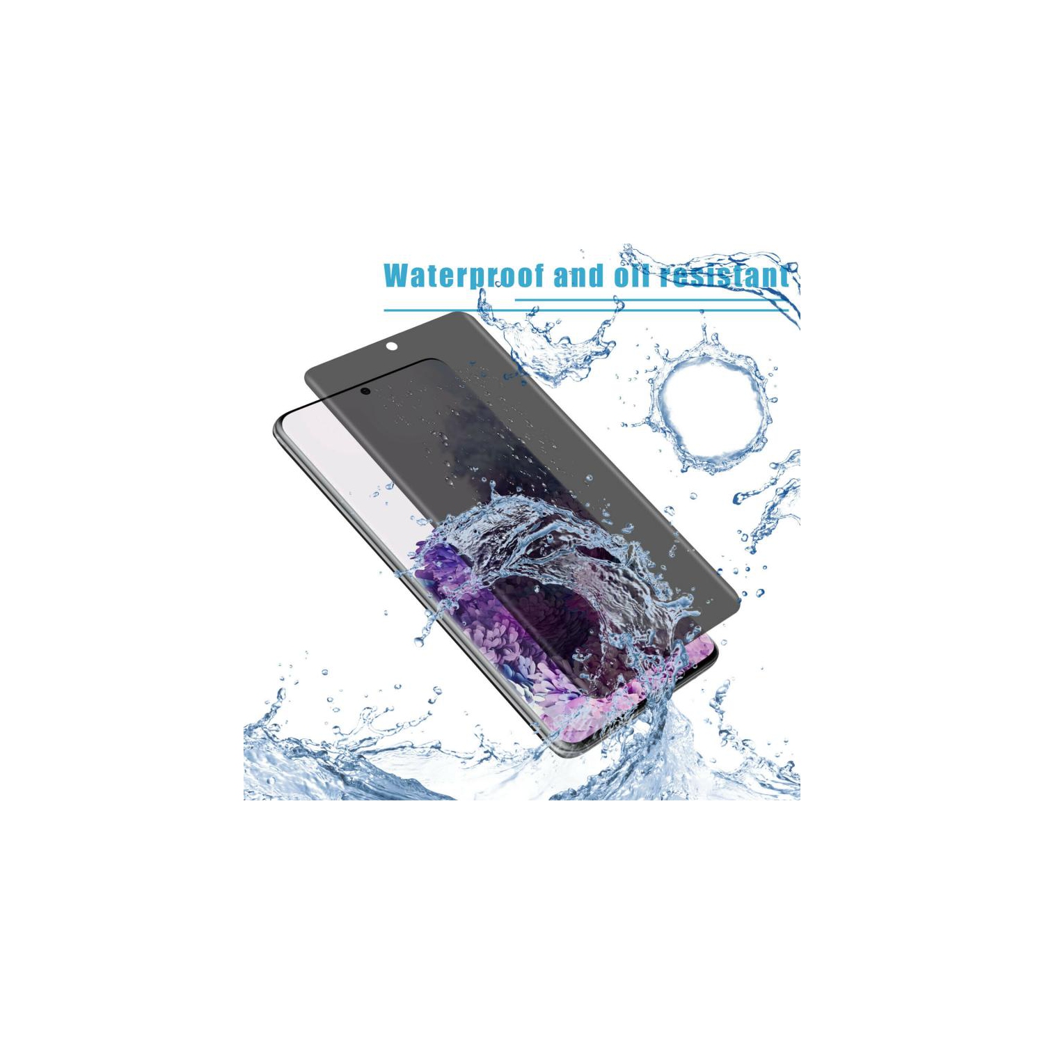 Protecteur d'écran de confidentialité pour iPhone 13/14/16E, film en verre trempé anti-espion privé 9H