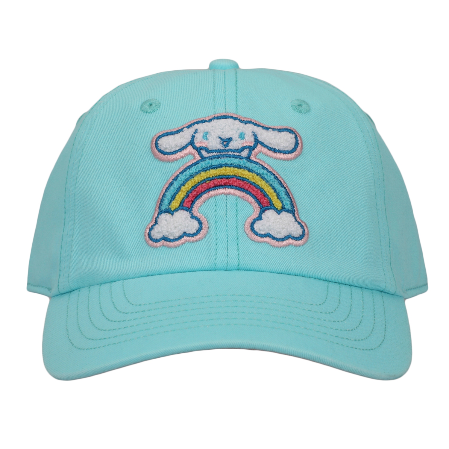 Chapeau ajustable en forme de cinnamoroll brodé Hello Kitty x Friends