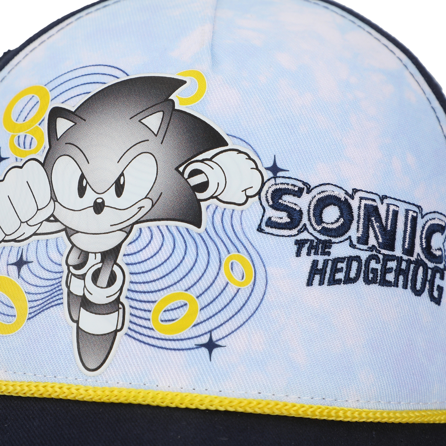 Sonic the Hedgehog Gold Rings, jeune, marine