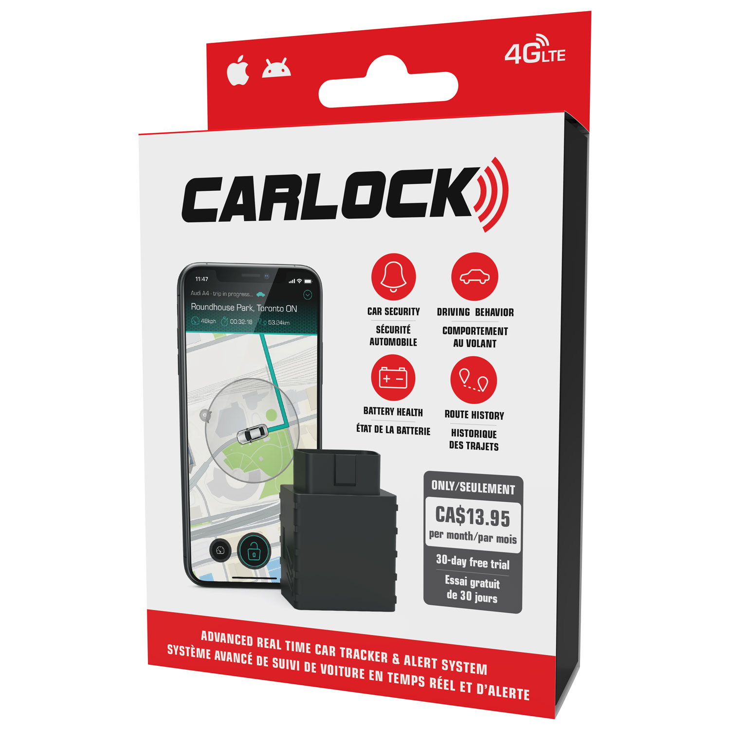 CarLock OBD Car Tracking and Security Device