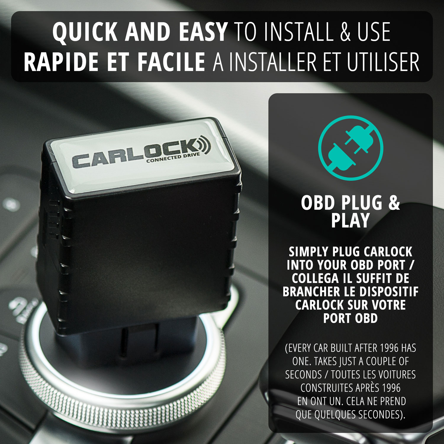 CarLock OBD Car Tracking and Security Device