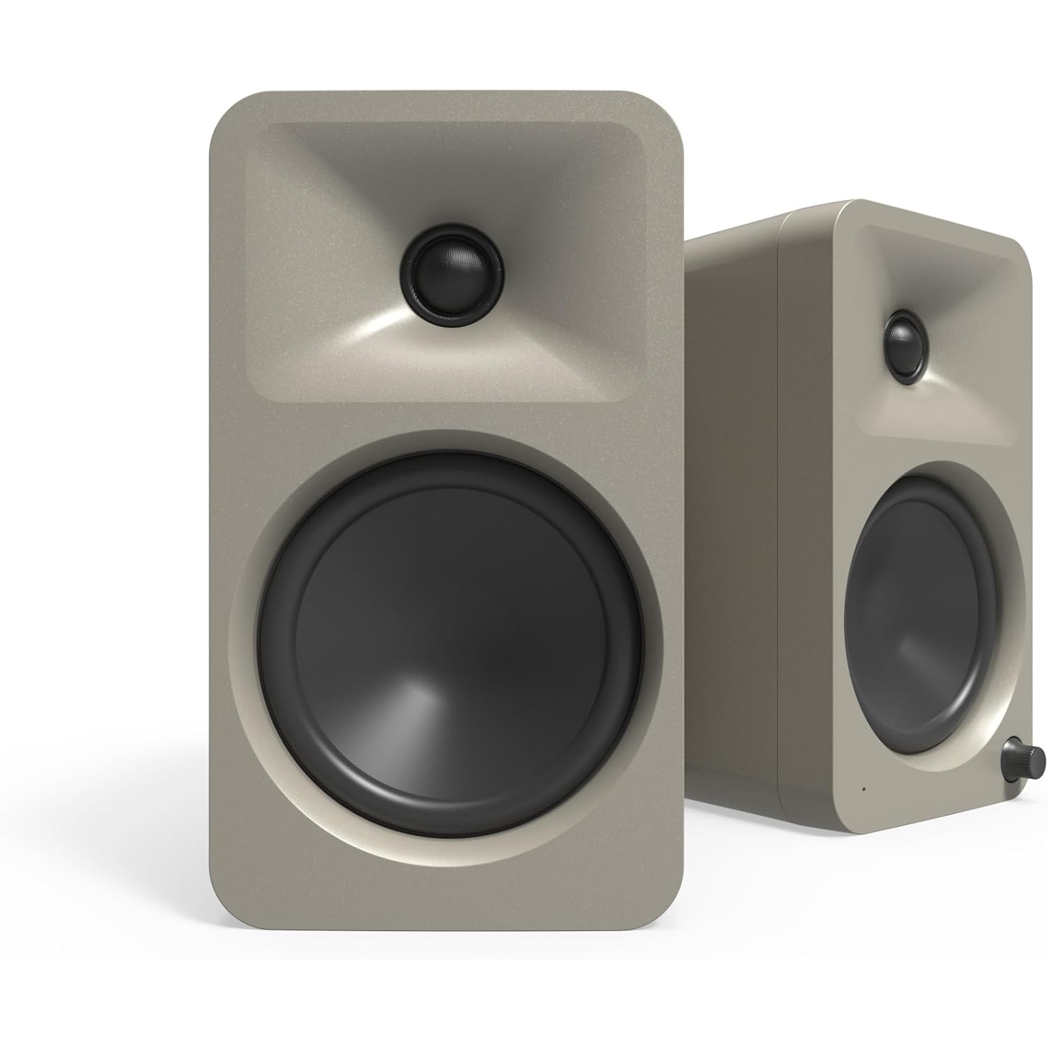 Kanto – Haut-parleurs de référence amplifiés ORA4 140&nbsp;W avec Bluetooth 5,0 et USB-C | Haut-parleurs de graves 4&nbsp;po, extension de basses