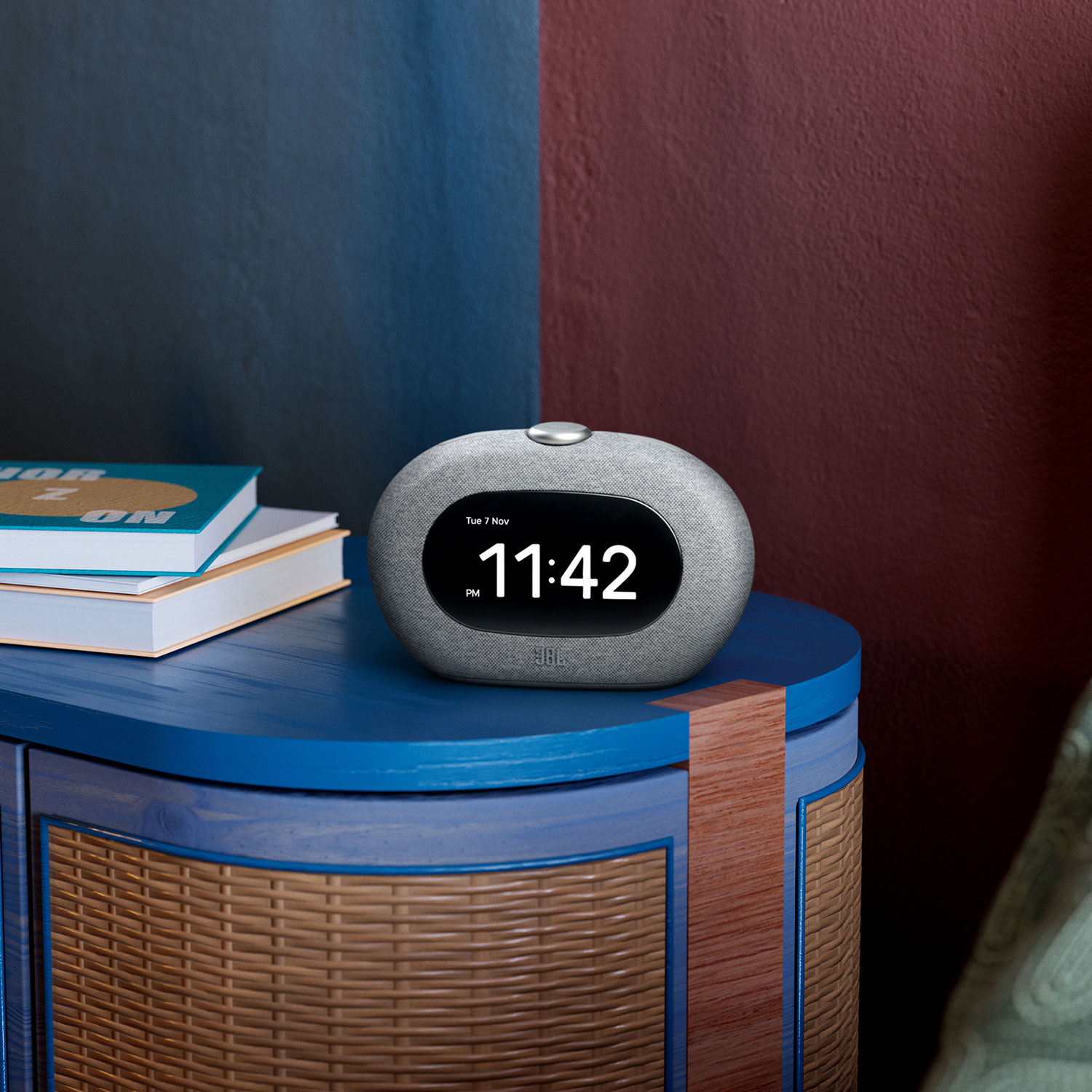 Radio-réveil haut-parleur Bluetooth avec radio FM Horizon 3 de JBL - Gris