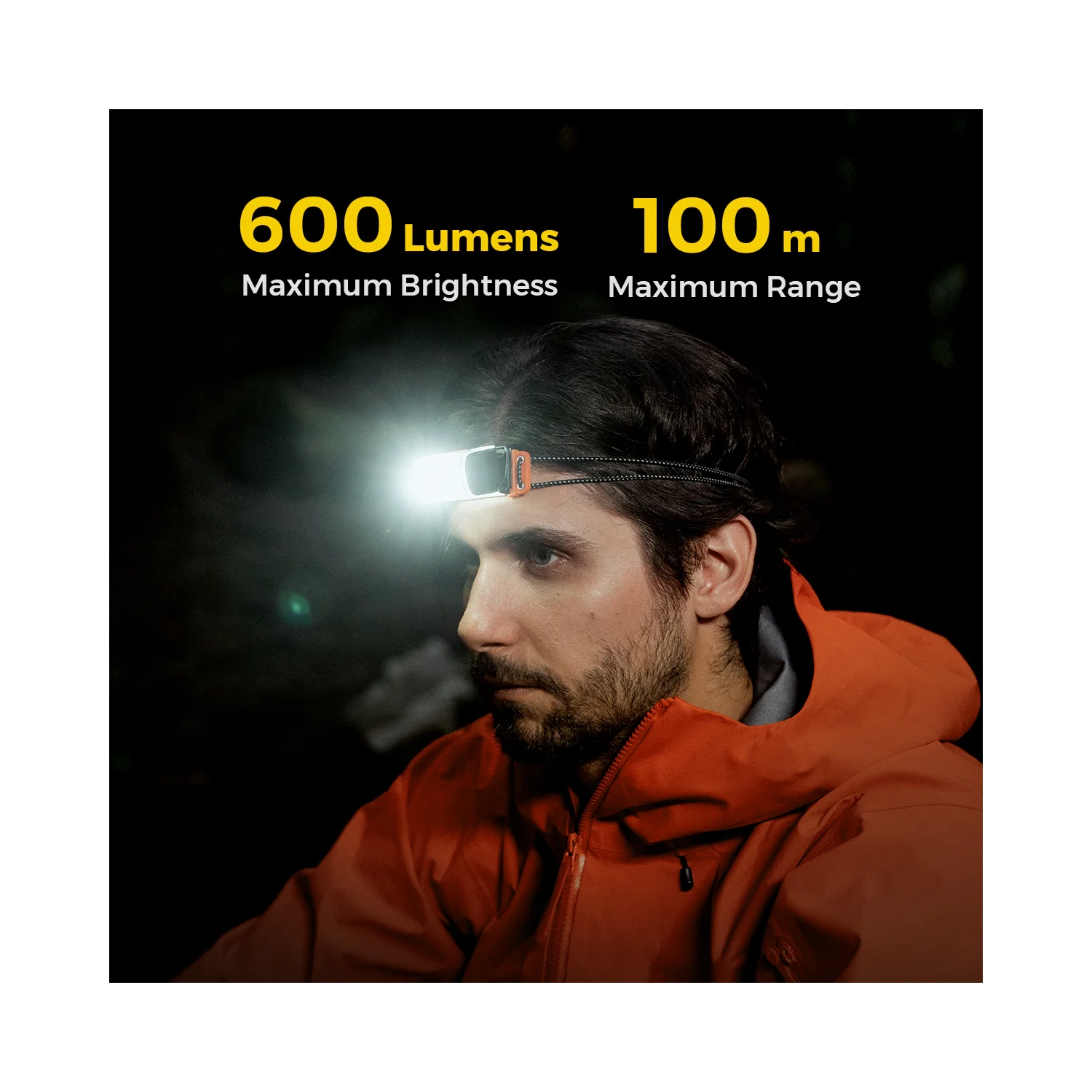 Lampe frontale légère haute performance 600Z de TINY HELIO