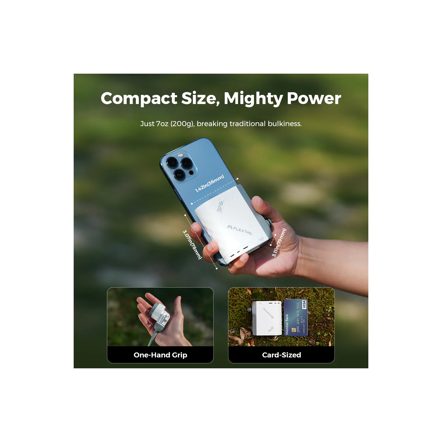 TINY SHOWER - World's Smallest Instant Portable Shower