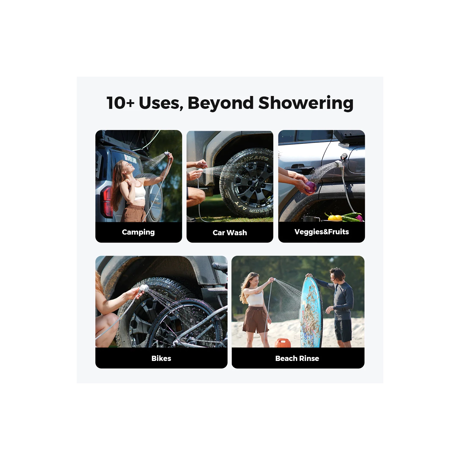 TINY SHOWER - World's Smallest Instant Portable Shower