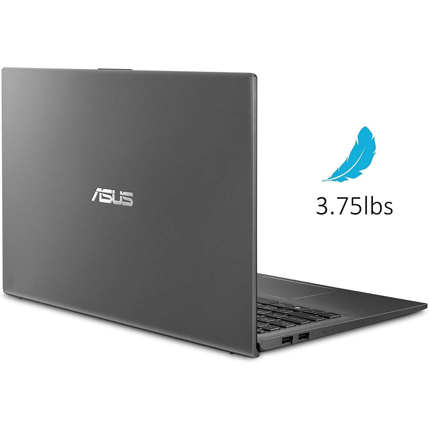 2023 ASUS Vivobook 15.6” FHD Laptop 2-Core AMD Ryzen 3 3250U AMD Radeon Graphics 8GB DDR4 512GB NVMe SSD USB-C BT Webcam HDMI1.4 Backlit KB