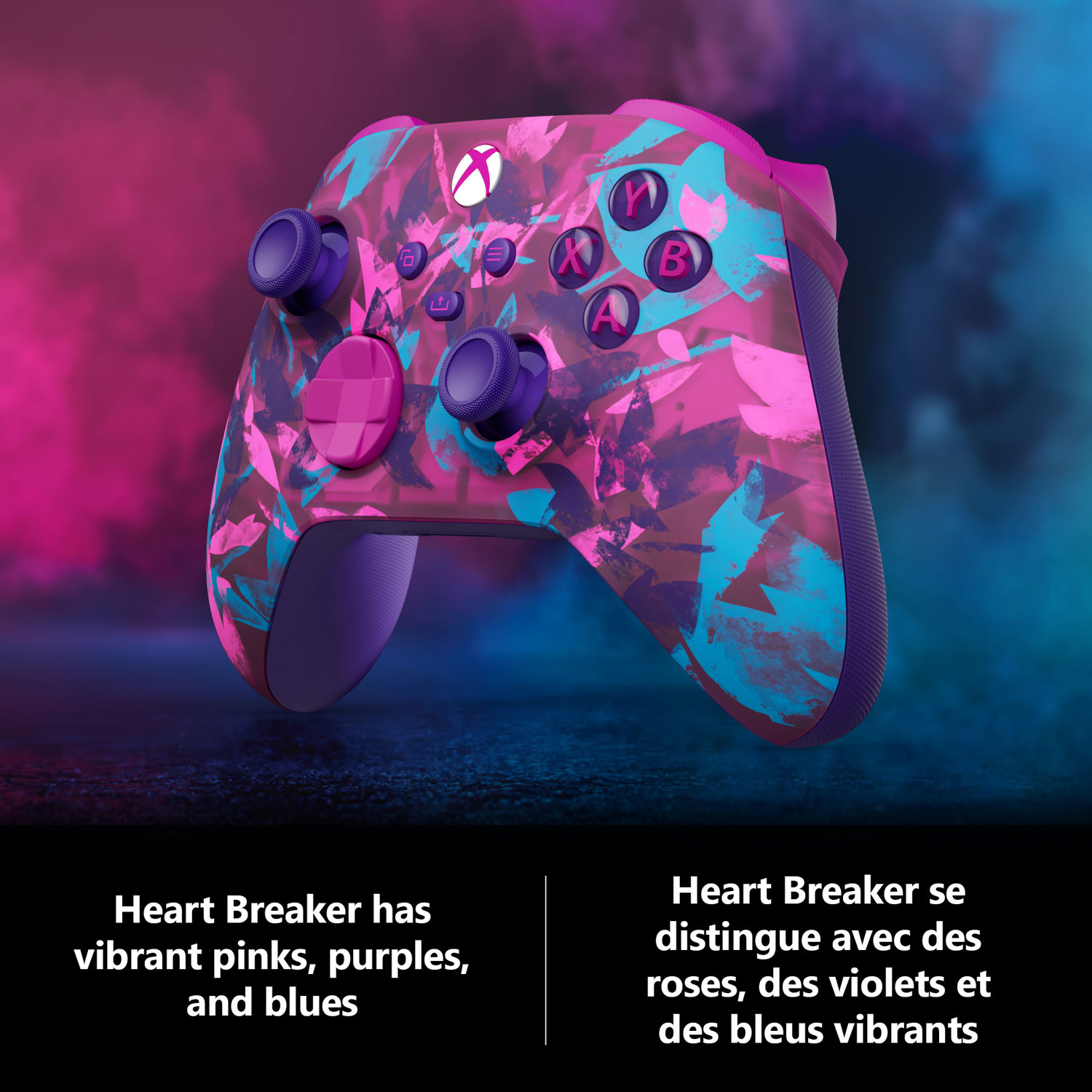 Manette sans fil Xbox pour Xbox Series X|S/Xbox One/PC - Édition spéciale Heart Breaker