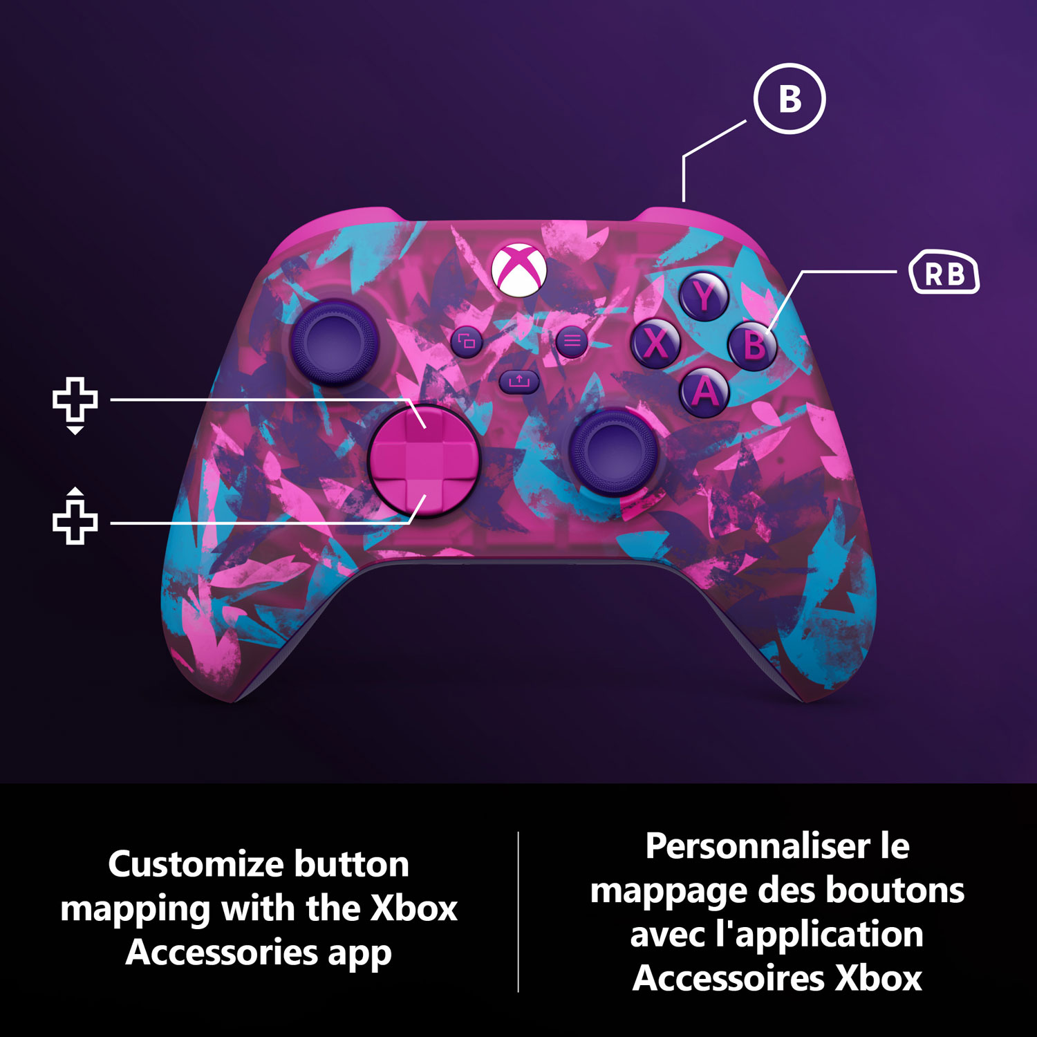 Manette sans fil Xbox pour Xbox Series X|S/Xbox One/PC - Édition spéciale Heart Breaker