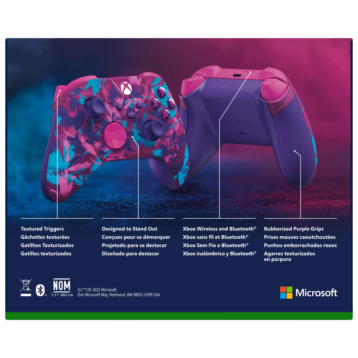 Manette sans fil Xbox pour Xbox Series X|S/Xbox One/PC - Édition spéciale Heart Breaker