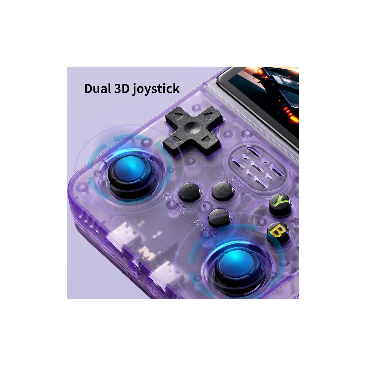 Console de jeu portative R36S, écran OCA IPS 640*480 de 3,5 pouces, système libre 3200 mAh, plus de 20 000 jeux classiques intégrés, boutons