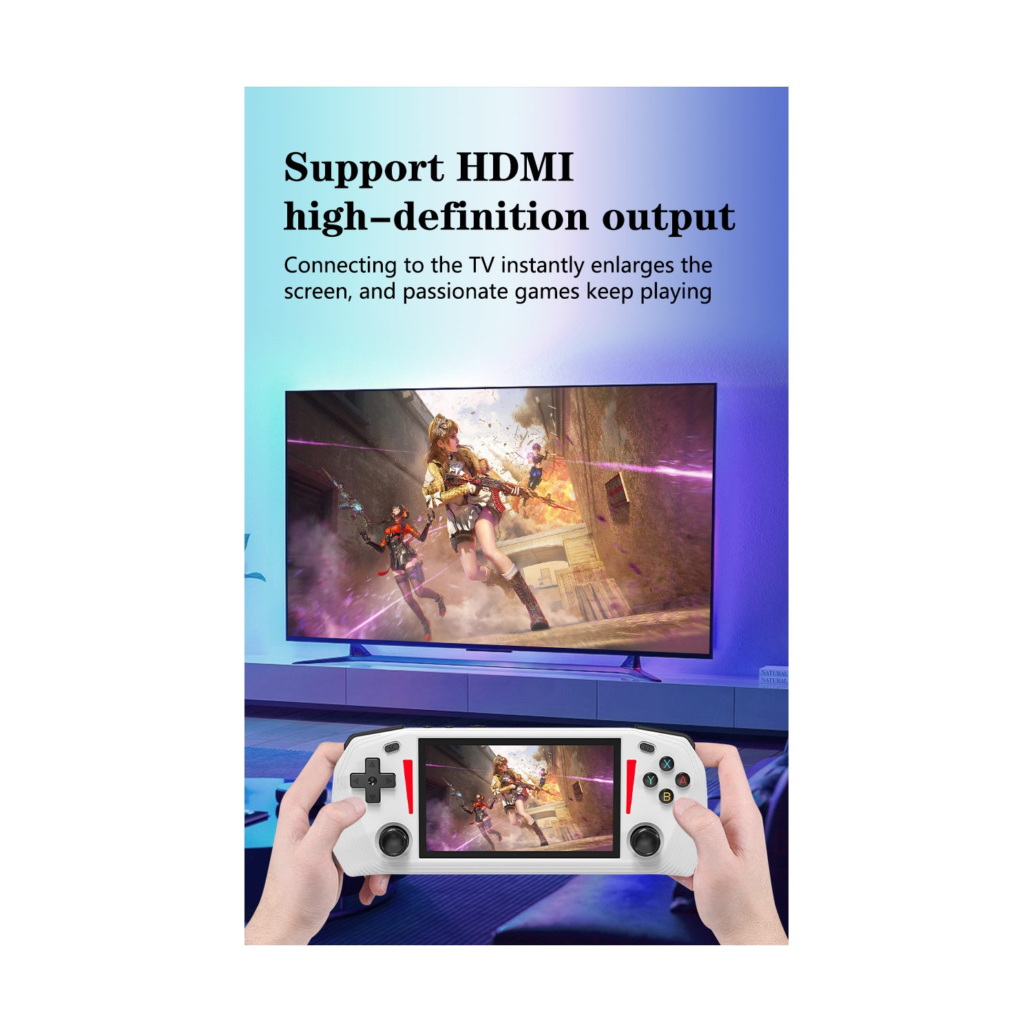 Nouvelle console de jeu portative G33, jeu à deux joueurs, classique rétro d'enfance, portable portable à source ouverte, écran horizontal G33 de 4,3