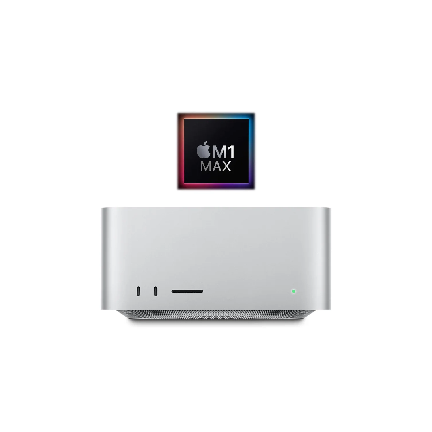 Boîte ouverte - Mac Studio 3,2 M1 Max avec mémoire vive 32&nbsp;Go et SSD 512&nbsp;Go d'Apple - Argenté