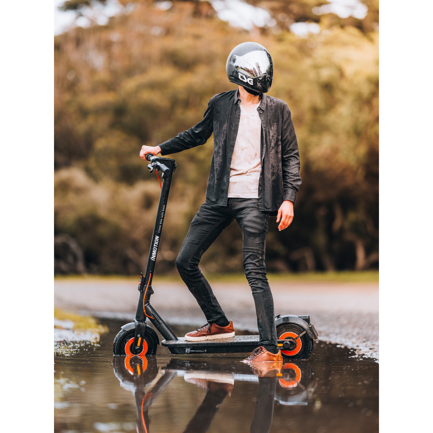 INMOTION Climber Electric Scooter, 1500w Peak Power, 40KPH top speed, 55KM range