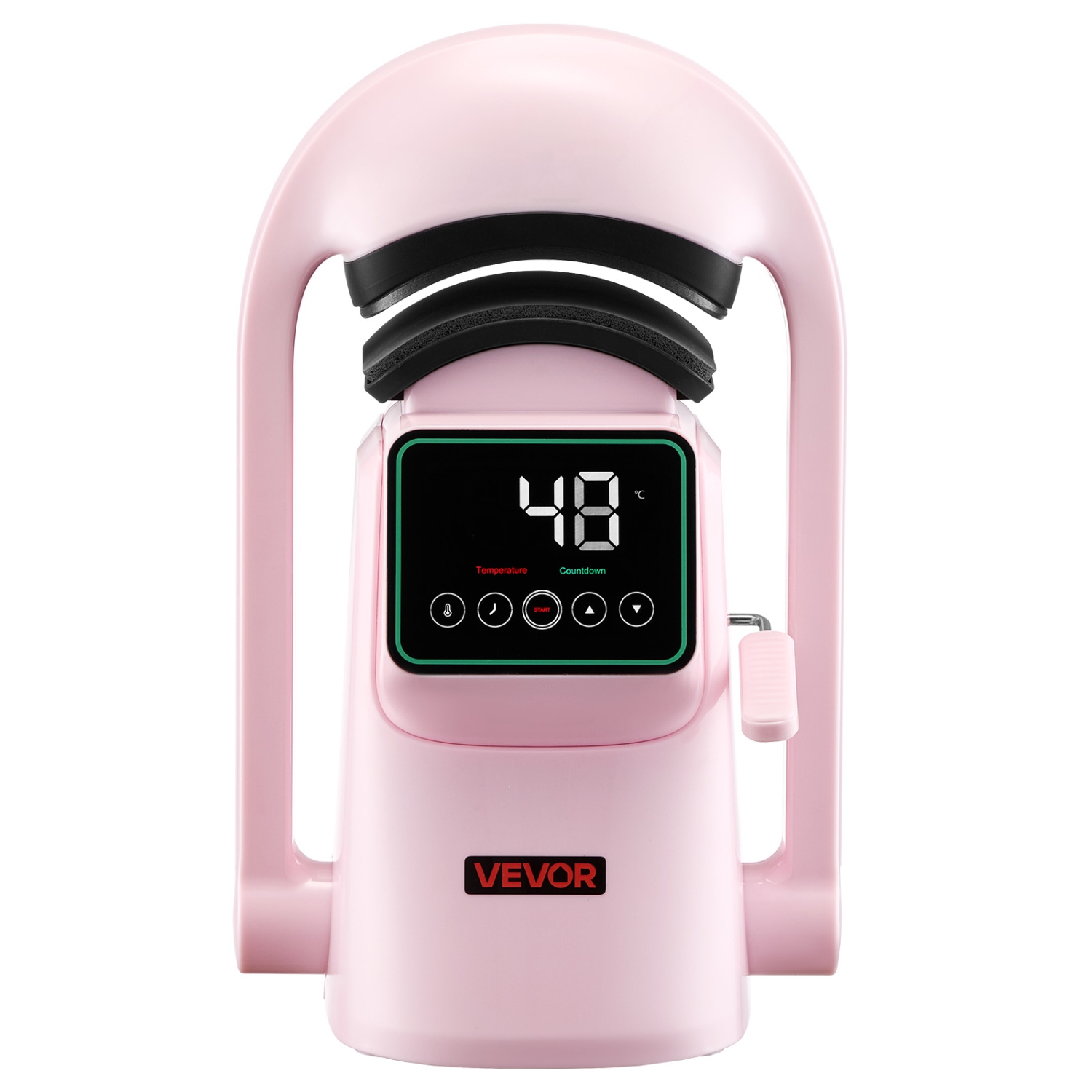 VEVOR Auto Hat Heat Press Machine, with 2pcs Interchangeable Platens, Automatic Open and Release, Touchscreen for Precise Time and Temperature