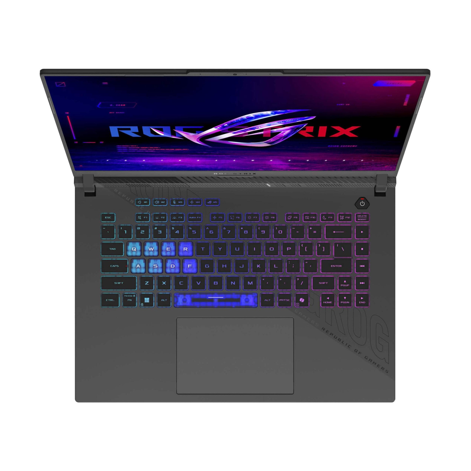 Portable jeu 165 Hz WUXGA 16 po ROG Strix G16 ASUS - Gris(GeForce RTX 5070 Ti 12 Go GDDR7/Ryzen 9 8940HX AMD/SSD 1 To/DDR5