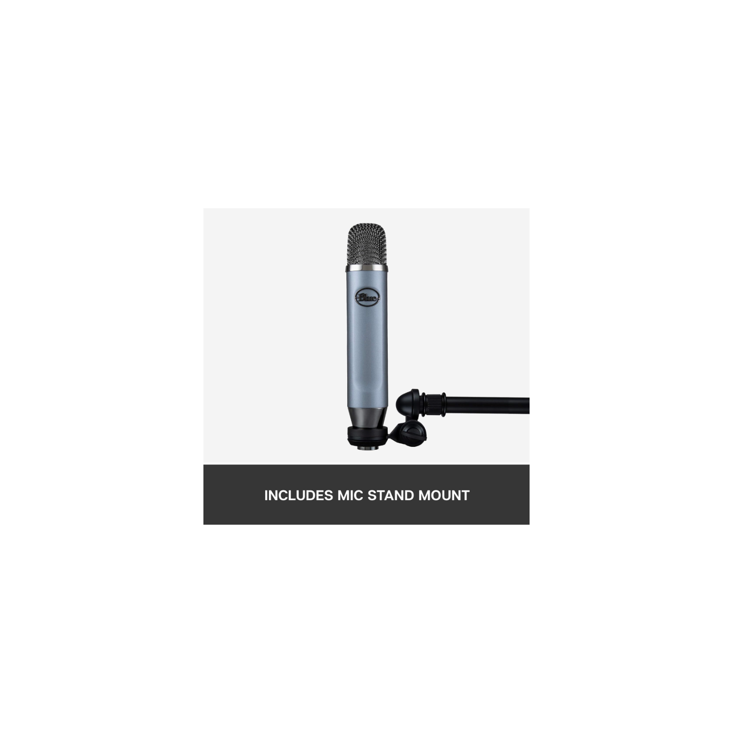 Logitech – Microphone à condensateur XLR Blue Ember pour studio, enregistrement, baladoémissions, microphone de diffusion