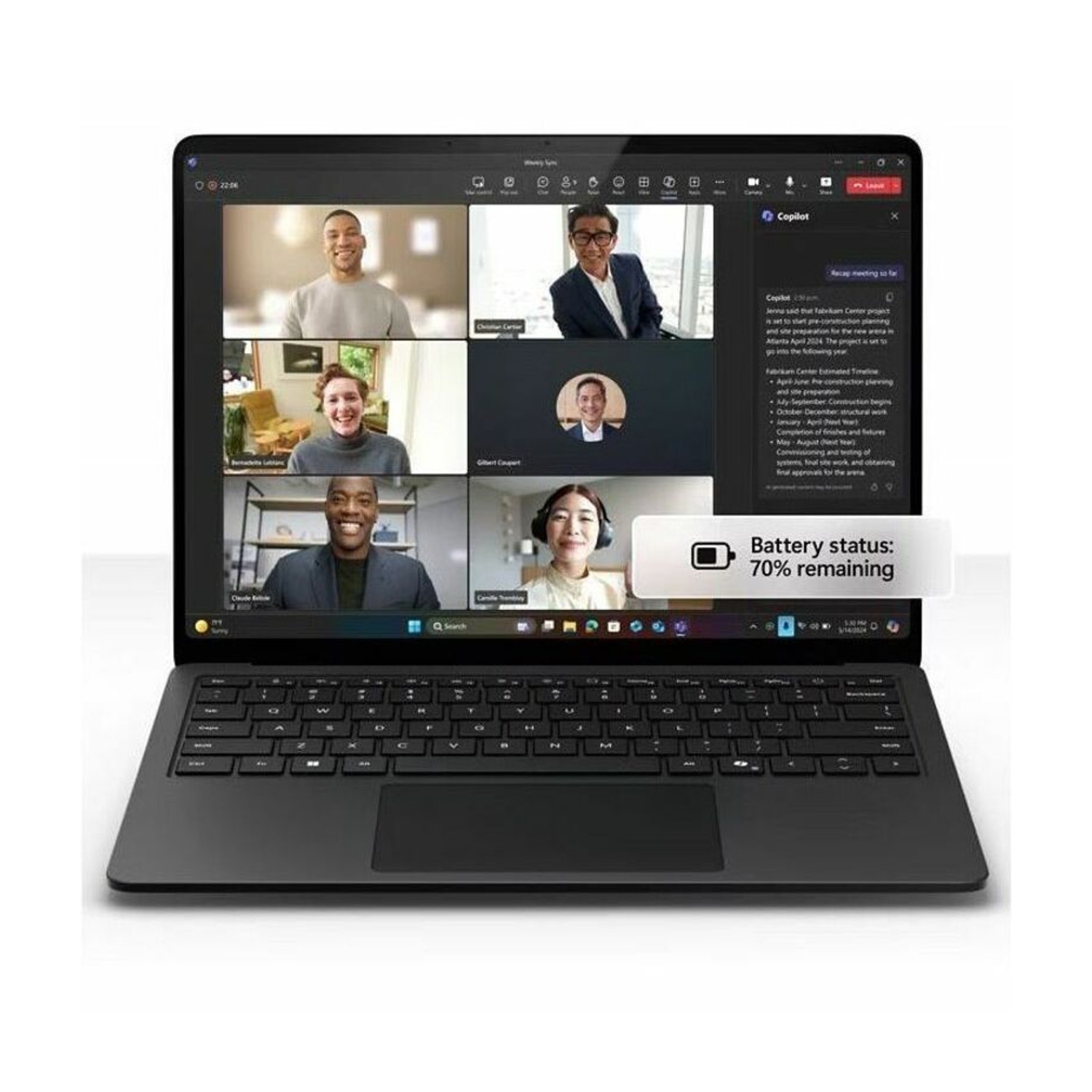 Microsoft Surface Laptop 7 13.8" - Black