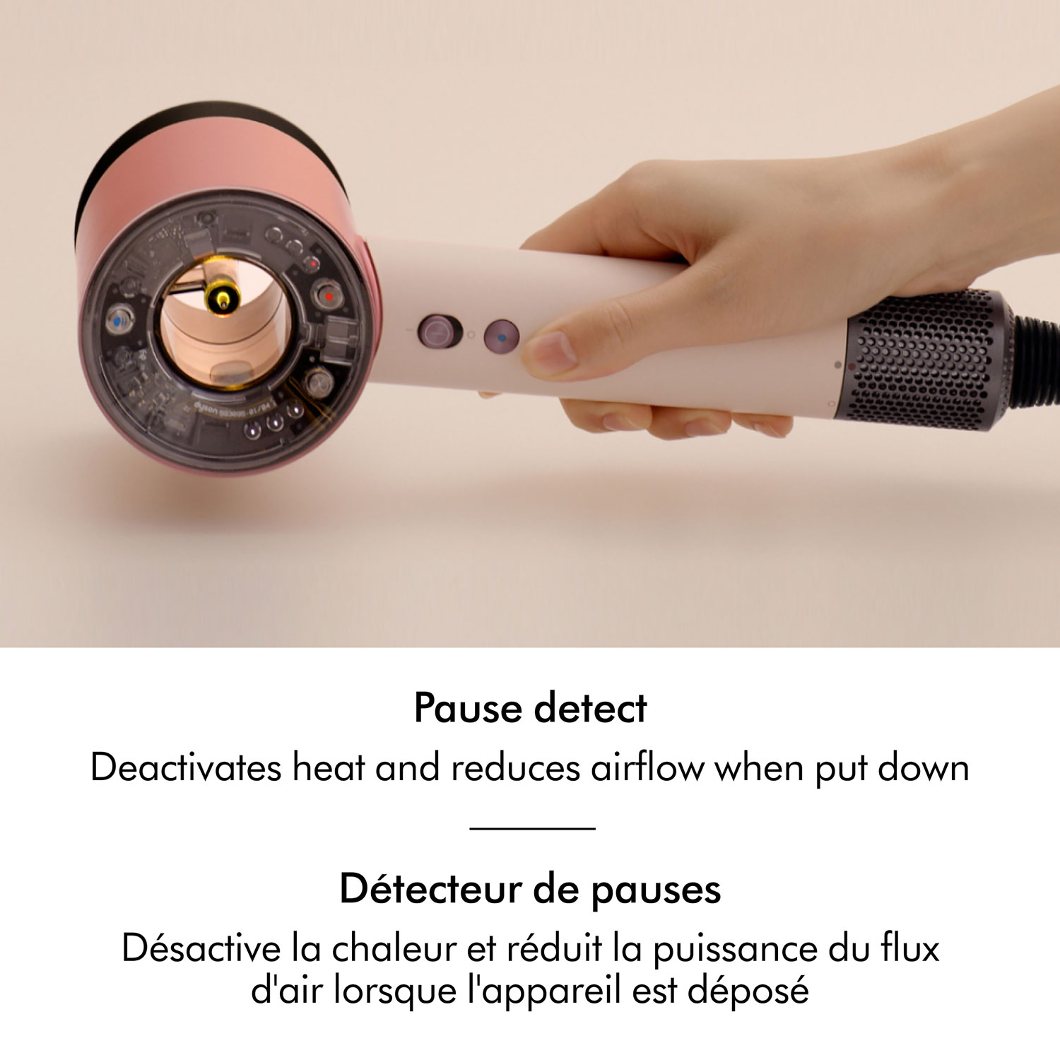 Sèche-cheveux Supersonic Nural de 1600 W de Dyson - Édition spéciale - Soie ambrée