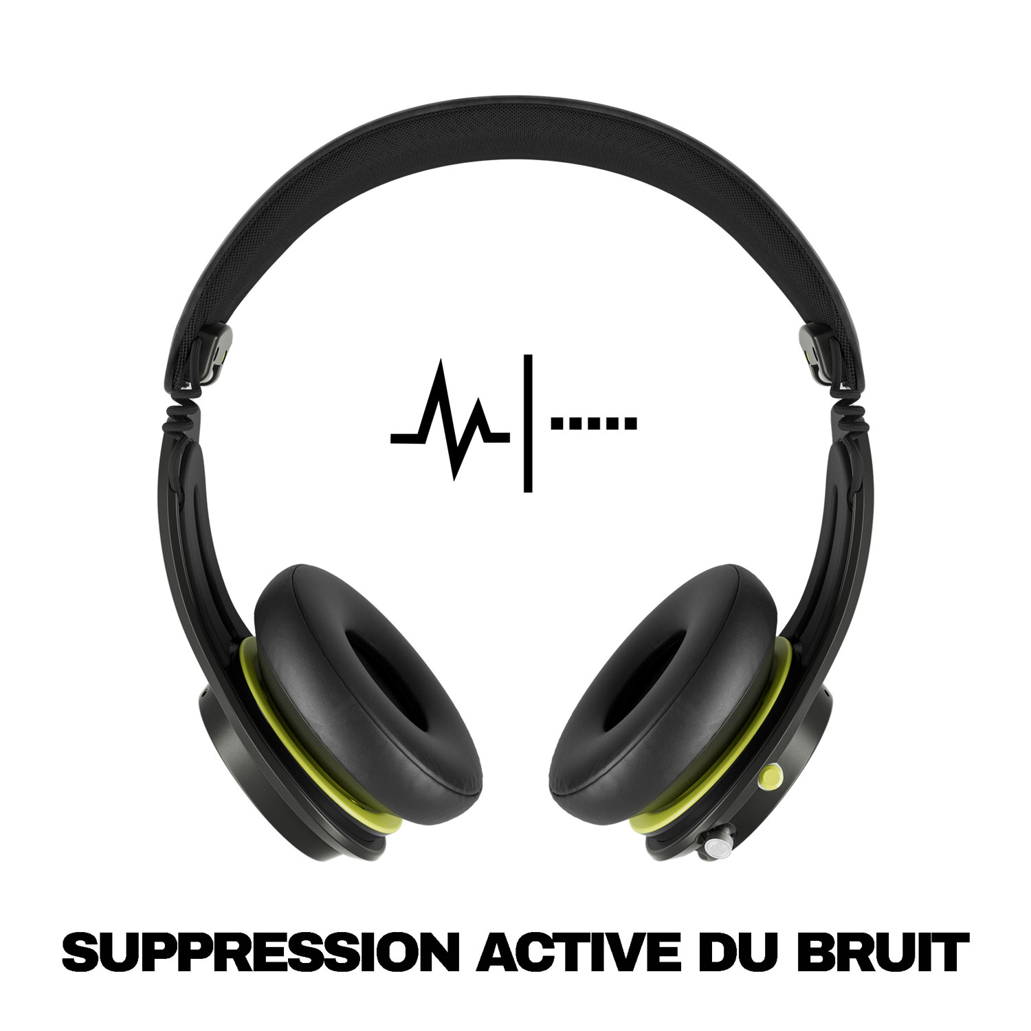 Casque d'écoute Bluetooth à suppression du bruit Icon ANC de Skullcandy - Noir