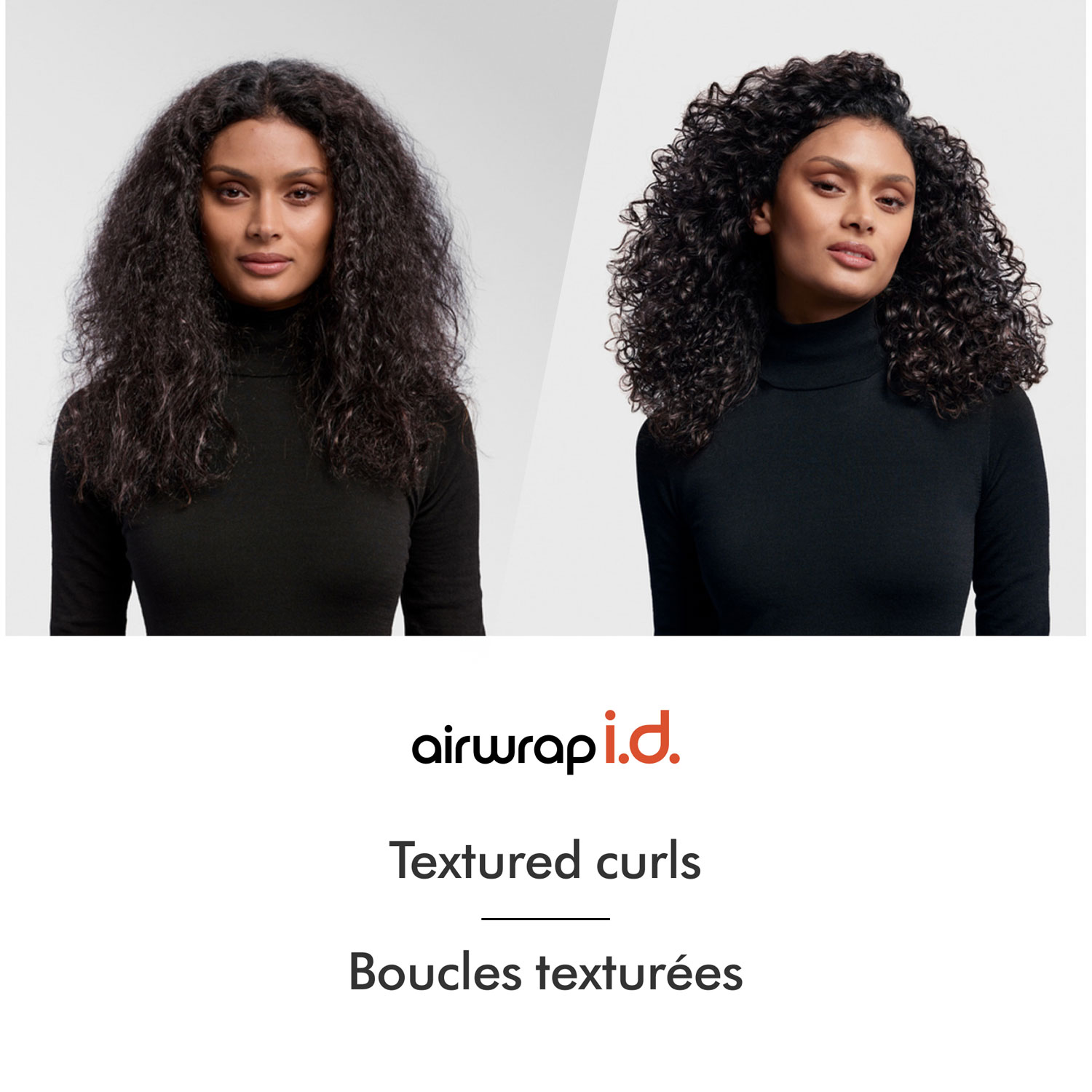 Sèche-cheveux et séchoir coiffant Airwrap i.d. de Dyson - Cheveux bouclés et frisés - Soie ambrée