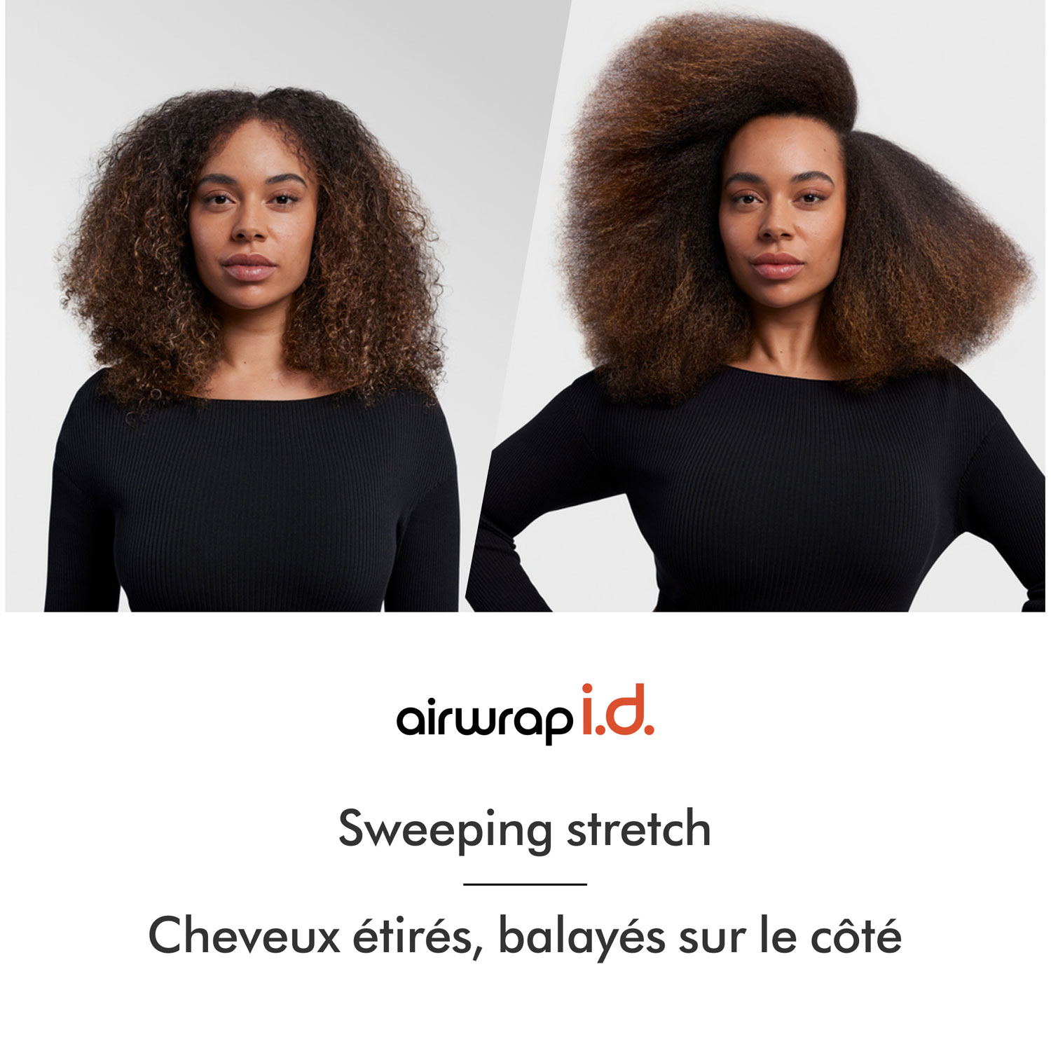 Sèche-cheveux et séchoir coiffant Airwrap i.d. de Dyson - Cheveux bouclés et frisés - Soie ambrée