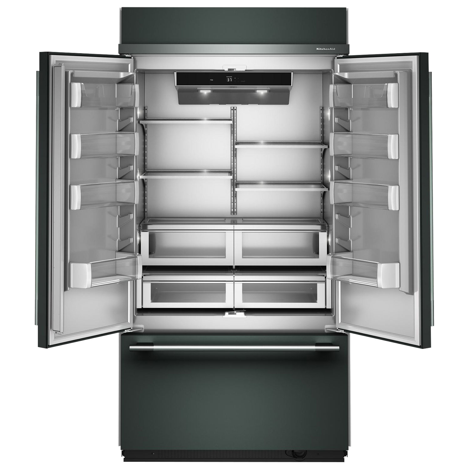 Kitchenaid 42" 24.2 Cu. Ft. Built-in French Door Refrigerator - Juniper