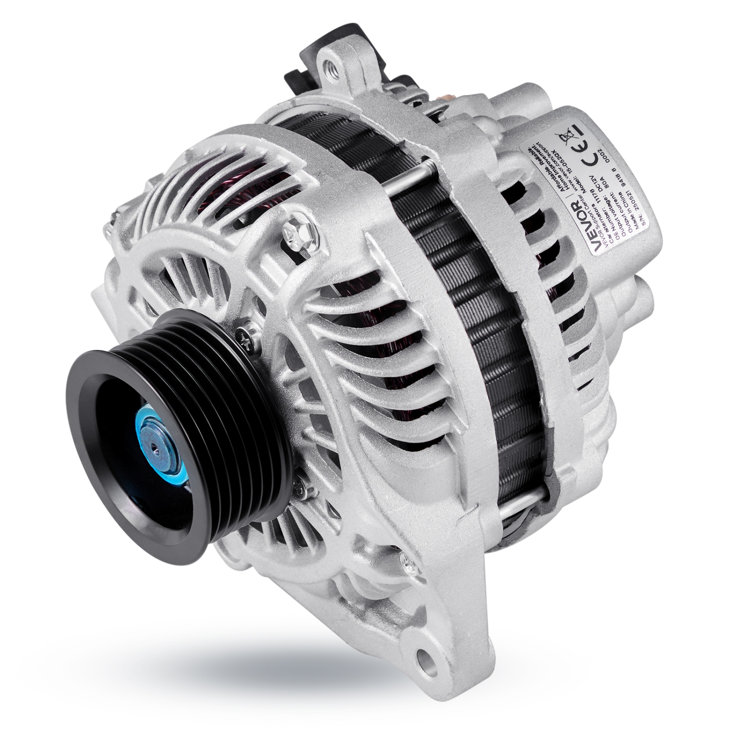 VEVOR 11176 Car Alternator, Fit for Honda Civic 1.8L L4 2006-2008 2011, Civic 1.8L L4 2009-2010, Replacement 31100RNAA01, 31100RNAA012M2,