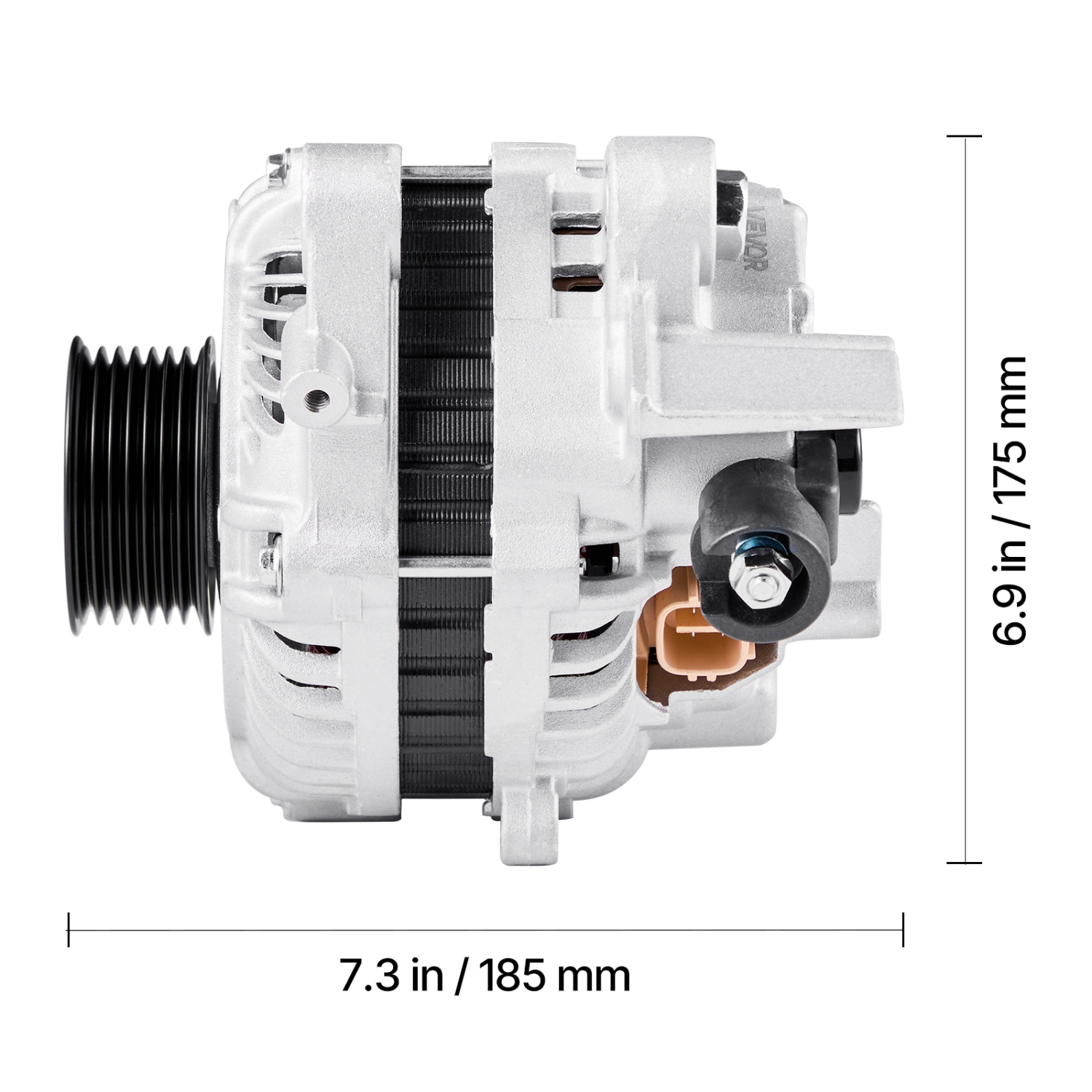 VEVOR 11176 Car Alternator, Fit for Honda Civic 1.8L L4 2006-2008 2011, Civic 1.8L L4 2009-2010, Replacement 31100RNAA01, 31100RNAA012M2,