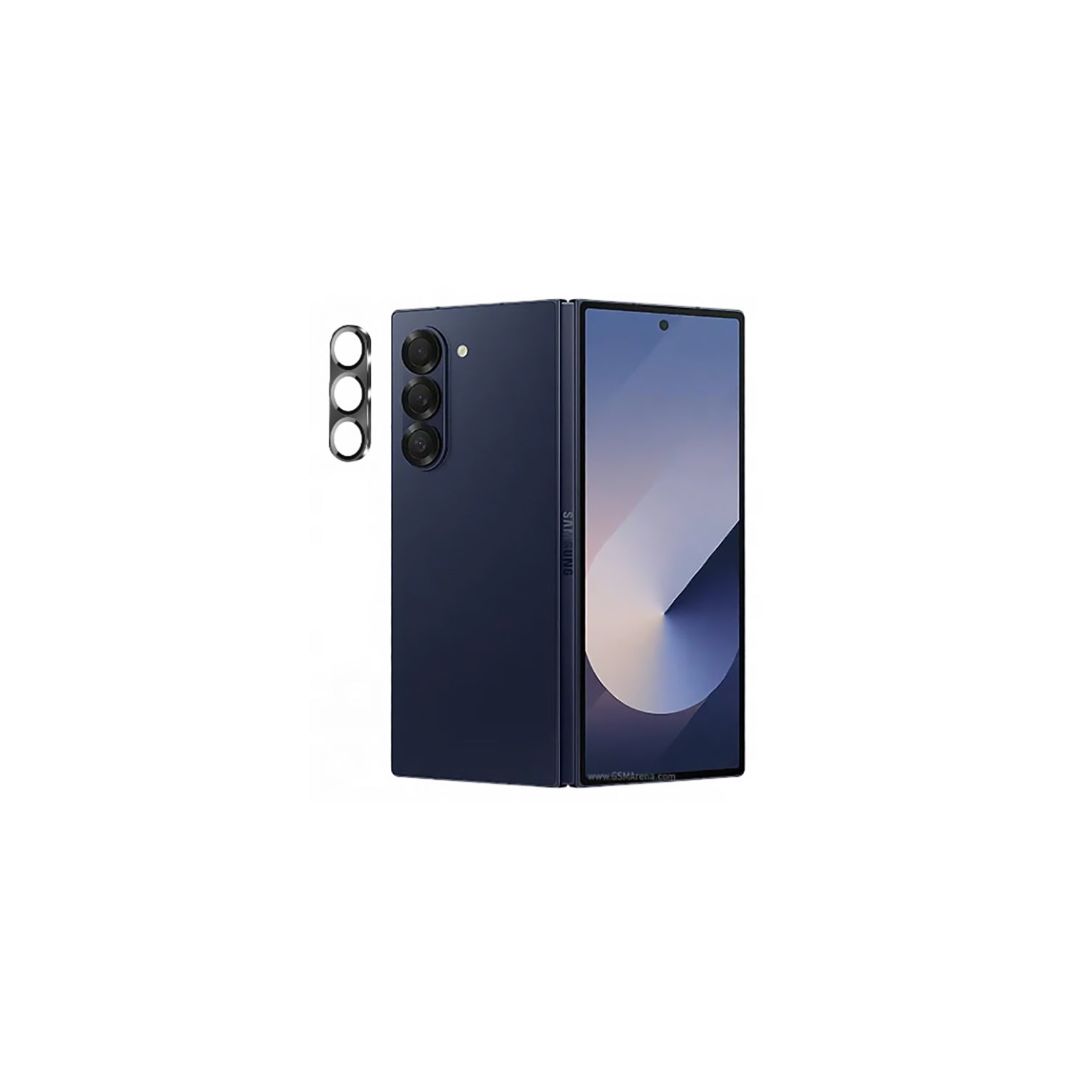 Protecteur d'objectif en verre trempé de PANDACO pour Galaxy Z Fold7 de Samsung