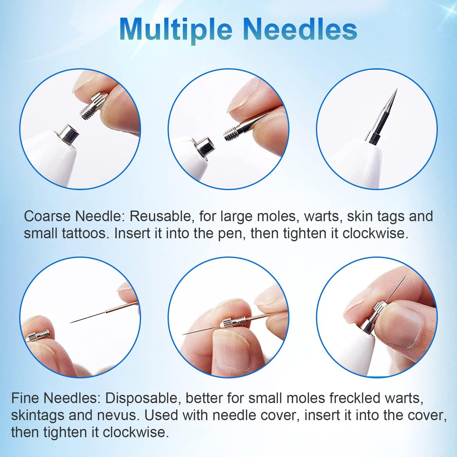 Stylo pour enlever les taches et les taches avec projecteur LED portatif rechargeable à 9 niveaux et outil dermatologique portatif pour la surface de