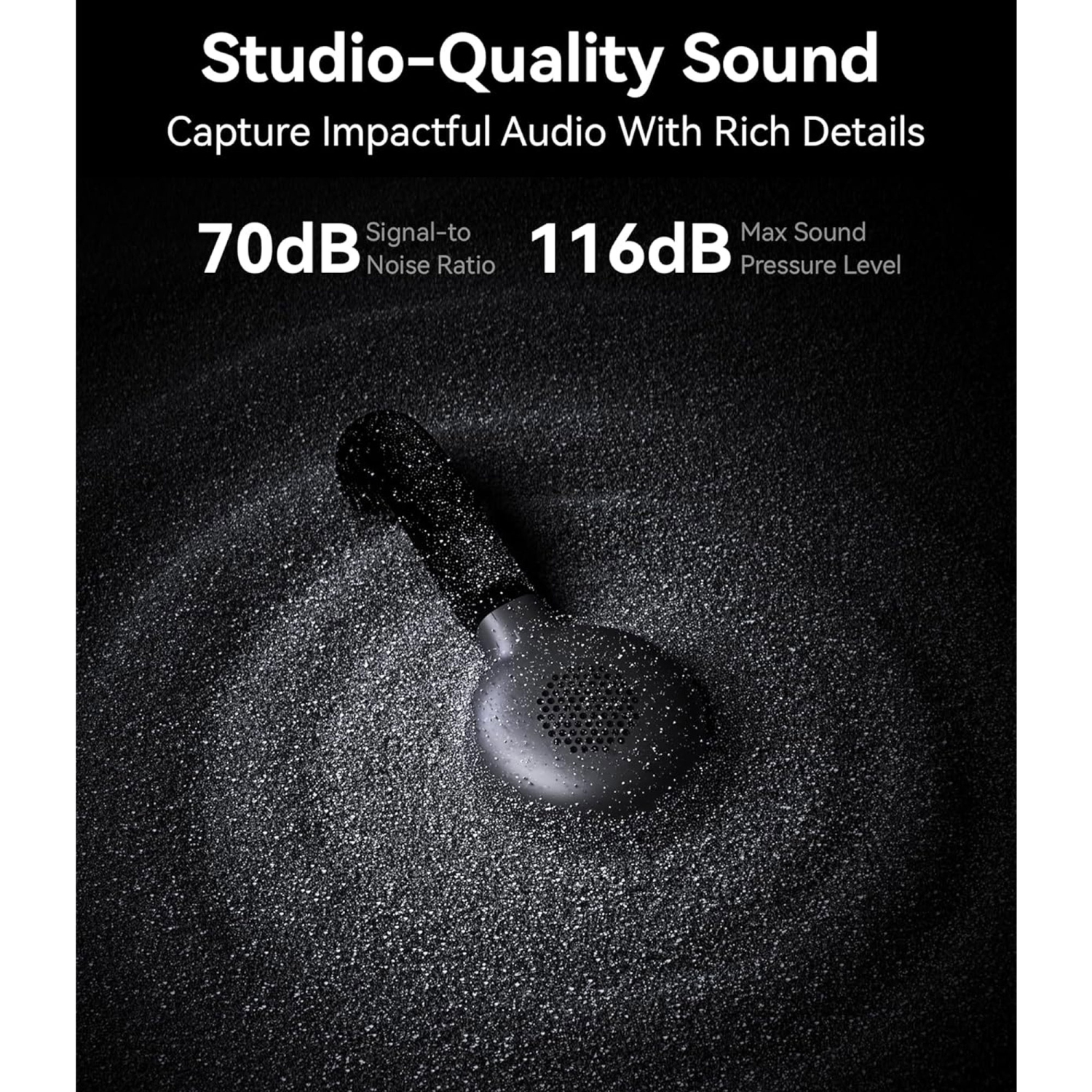 Système de micro combiné LARK M2S de Hollyland avec trousse de création de contenu USB-C à Lightning