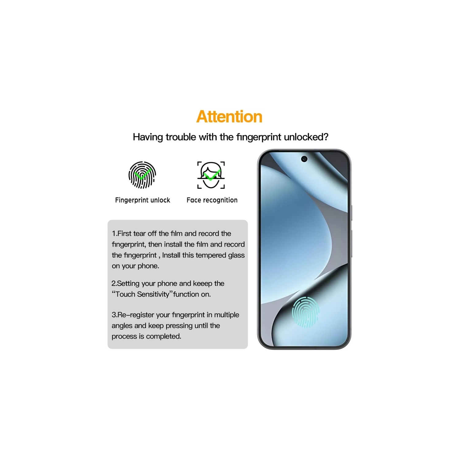 For Google Pixel 10 Screen Protector [3 Pack] + Camera Lens Protector [3 Pack], Tempered Glass with Alignment Tool, 9H Hardness, Fingerprint Unlock