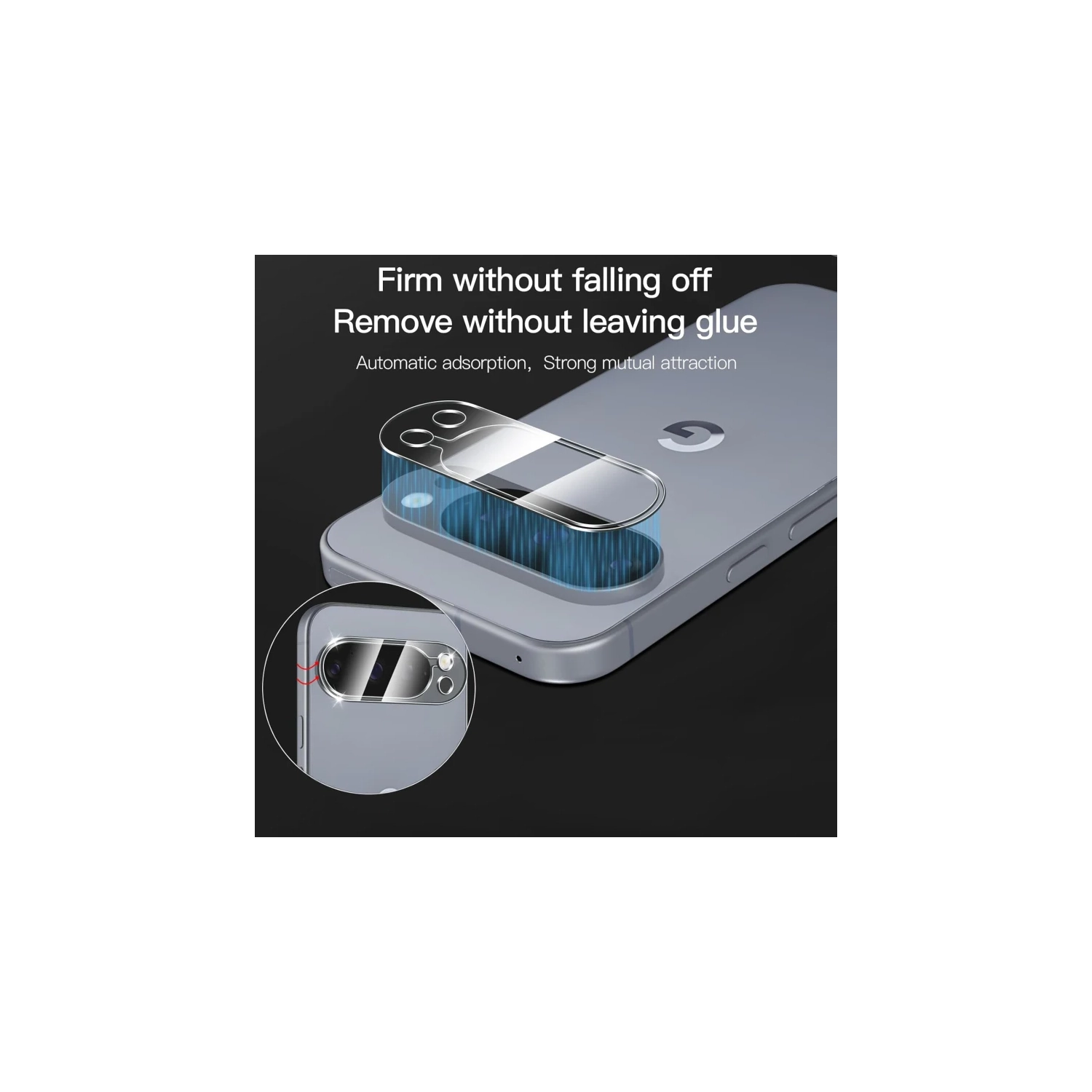 For Google Pixel 10 Screen Protector [3 Pack] + Camera Lens Protector [3 Pack], Tempered Glass with Alignment Tool, 9H Hardness, Fingerprint Unlock