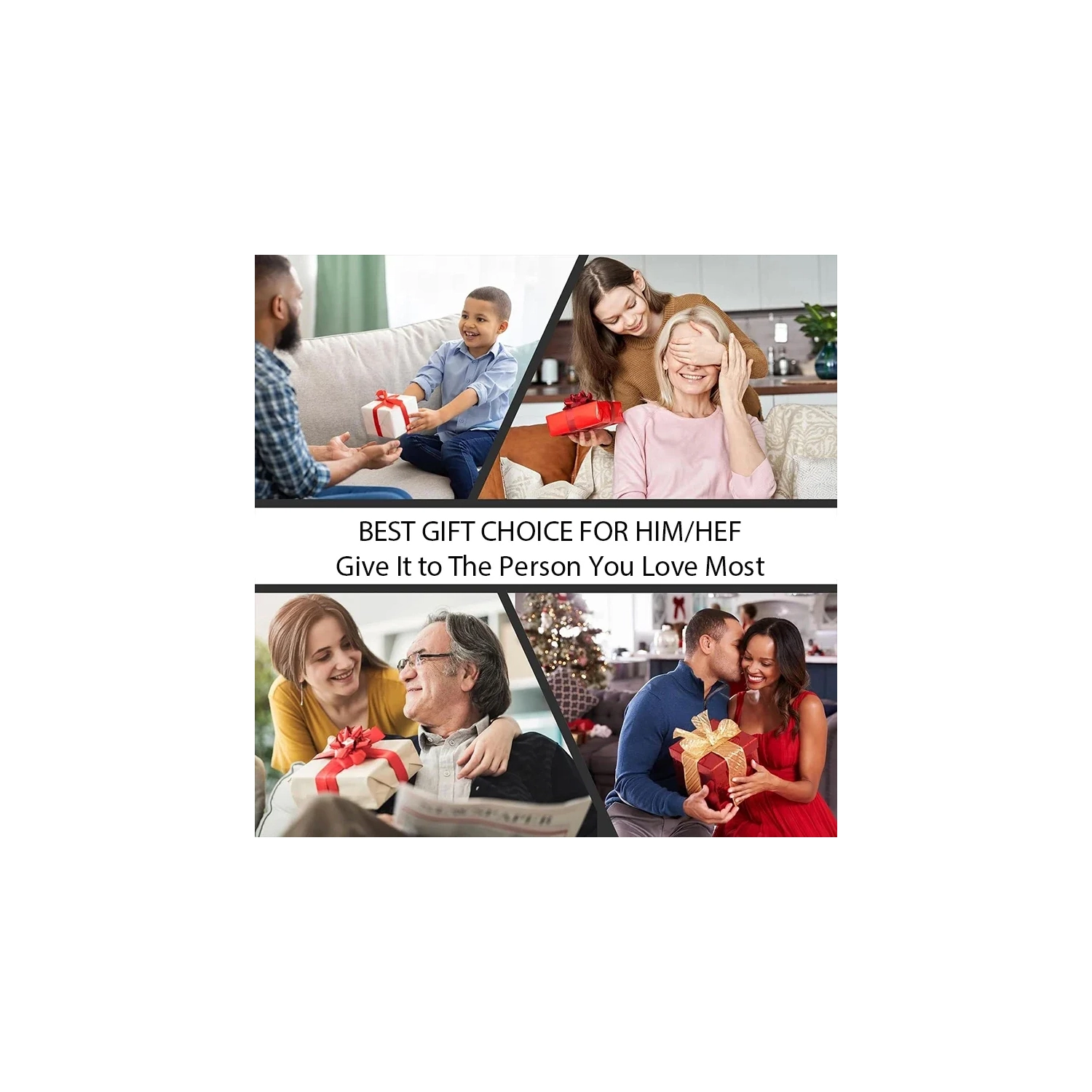 Back Massager with Heat,Massager Pillow,Deep Tissue Kneading,Massage Pillow for Back,Shoulders,Legs,Foot,Body Muscle Relief,Gift for Dad/Mom