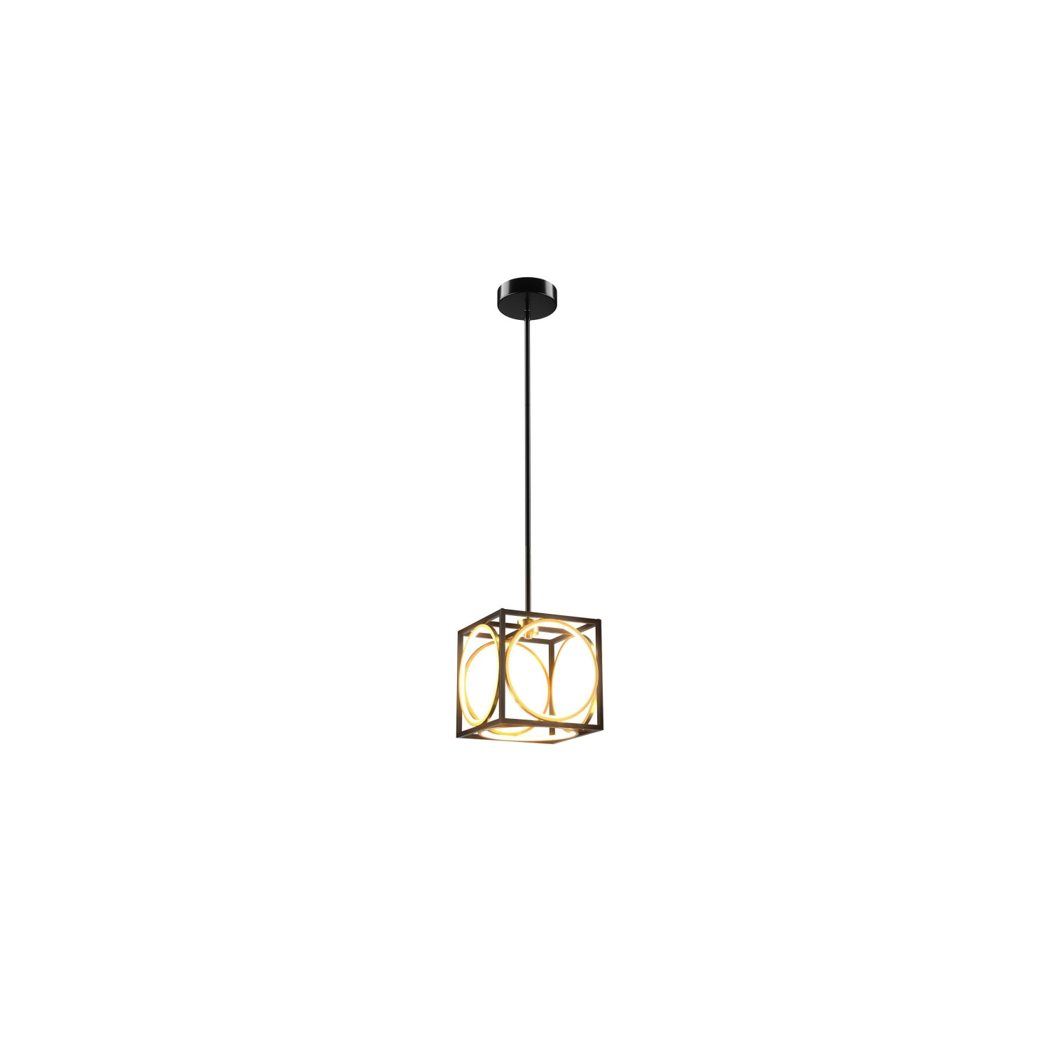 Contemporary LED Pendant Ceiling Light with Adjustable Suspension