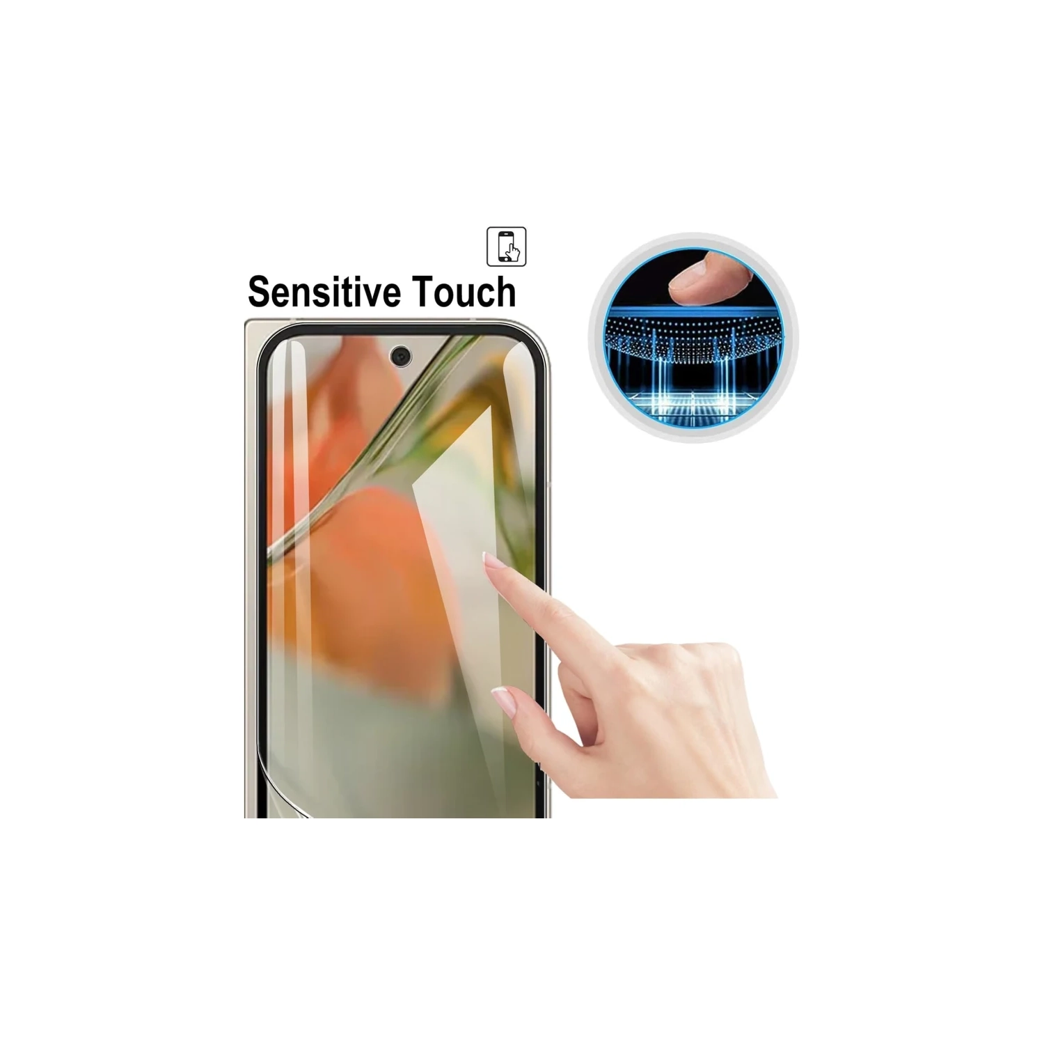 For Google Pixel 10 Pro Fold 5G Screen Protector [1+2+2 Pack] with Camera Lens Protector, Flexible HD Clear TPU Film, Anti-Scratch, Fingerprint