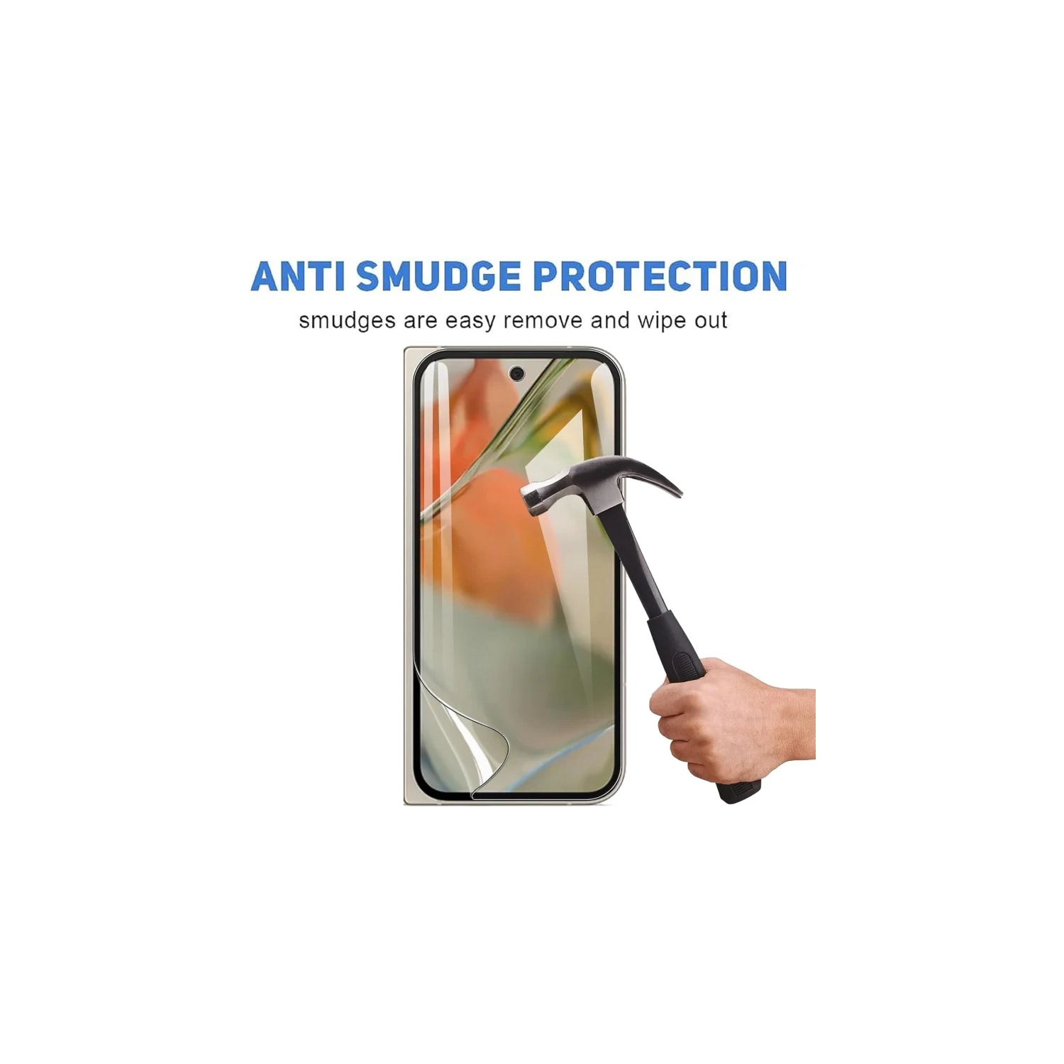 For Google Pixel 10 Pro Fold 5G Screen Protector [1+2+2 Pack] with Camera Lens Protector, Flexible HD Clear TPU Film, Anti-Scratch, Fingerprint