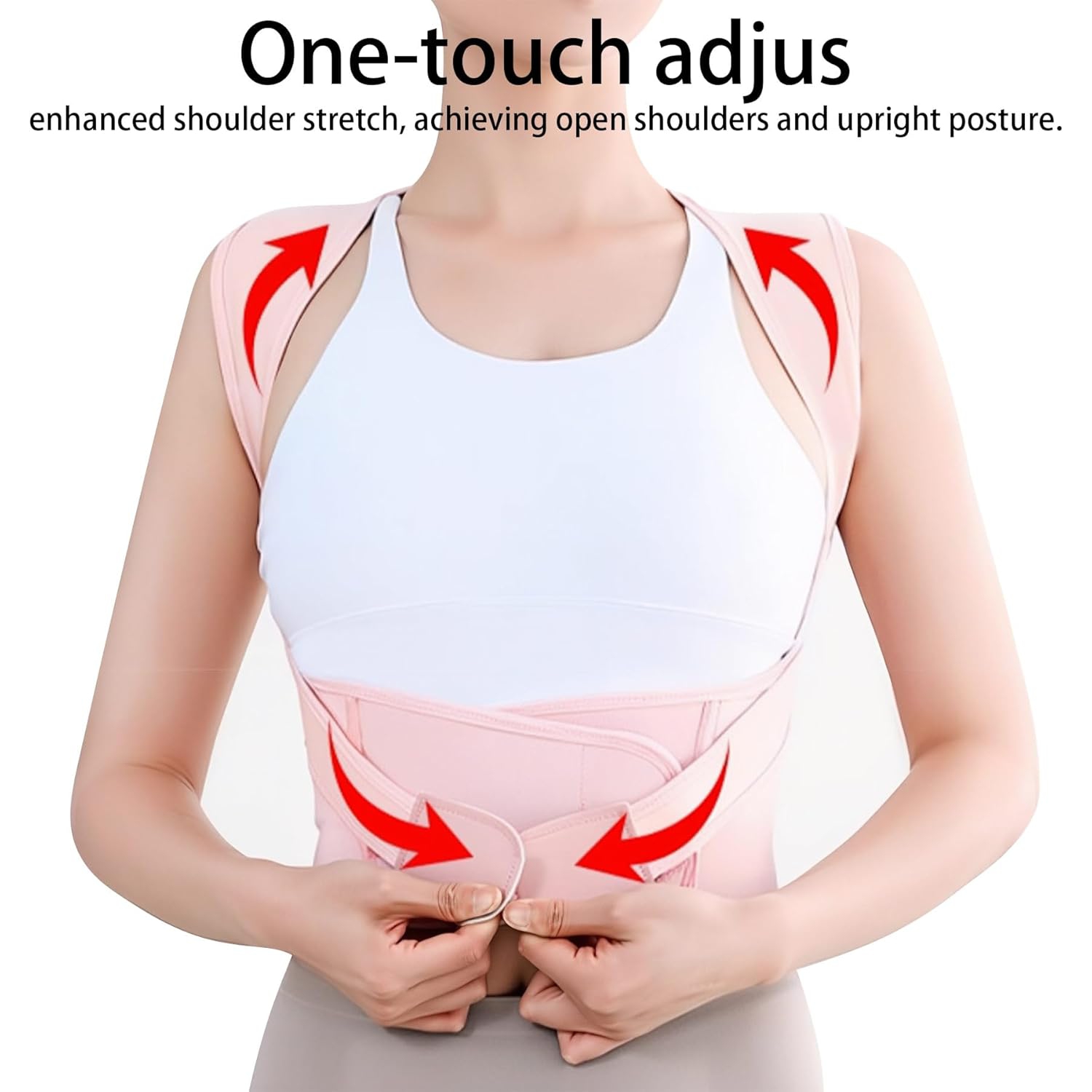 Correcteur de posture pour femmes et hommes, fer plat pour épaules, dos, correction supérieure, soulagement des douleurs dorsales Scoliose, taille