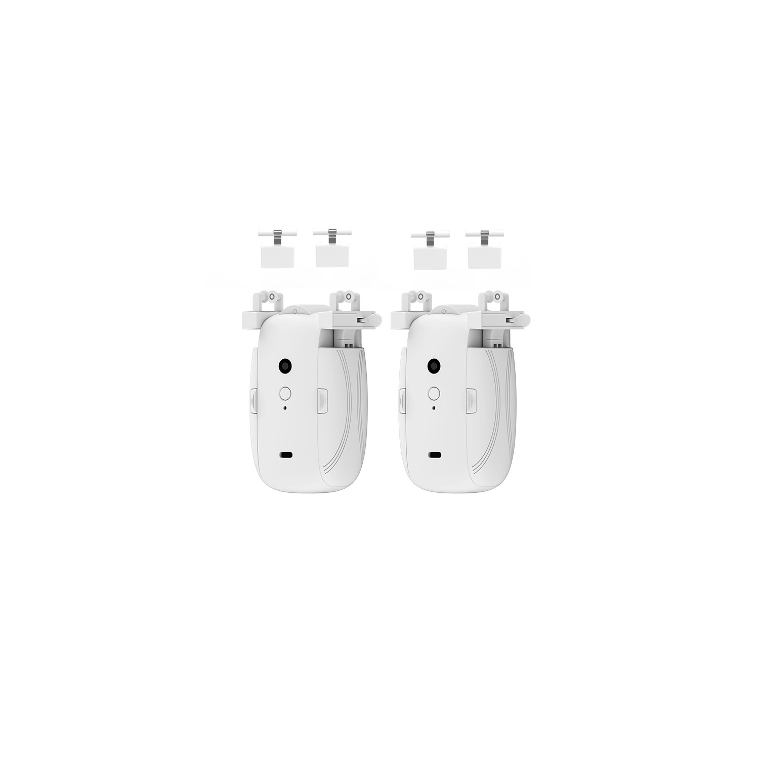 Automatic Intelligent Curtain Opener, Remote Control Curtain Opener Robot, Smart Home, Suitable for T-Rail/U-Rail Tracks - Bluetooth Version