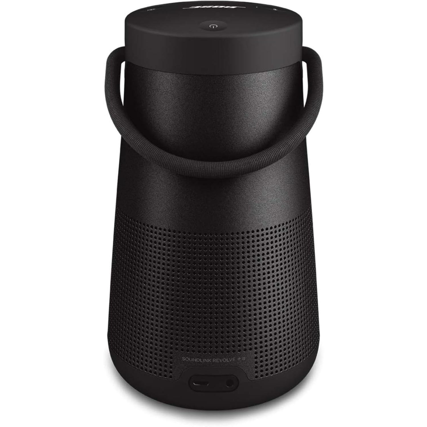 Boîte ouverte - Haut-parleur Bluetooth SoundLink Revolve+ de Bose, haut-parleur portatif avec microphone, sans fil et résistant à l'eau avec son à