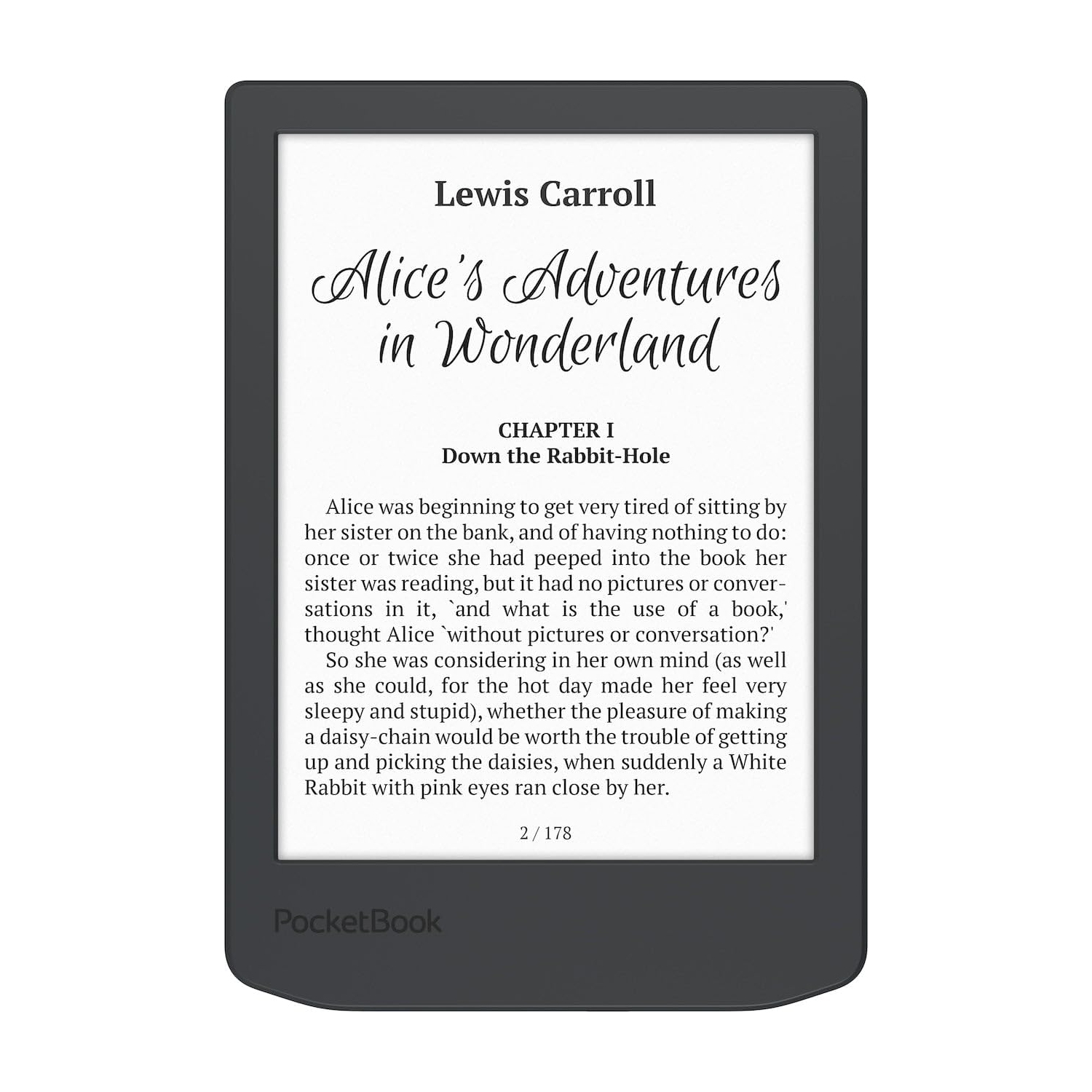 Pocket Book Verse Lite – liseuse à écran tactile E-Ink Carta de 6&nbsp;po avec éclairage frontal | Écran antireflet et convivial | Wi-Fi | 25 formats