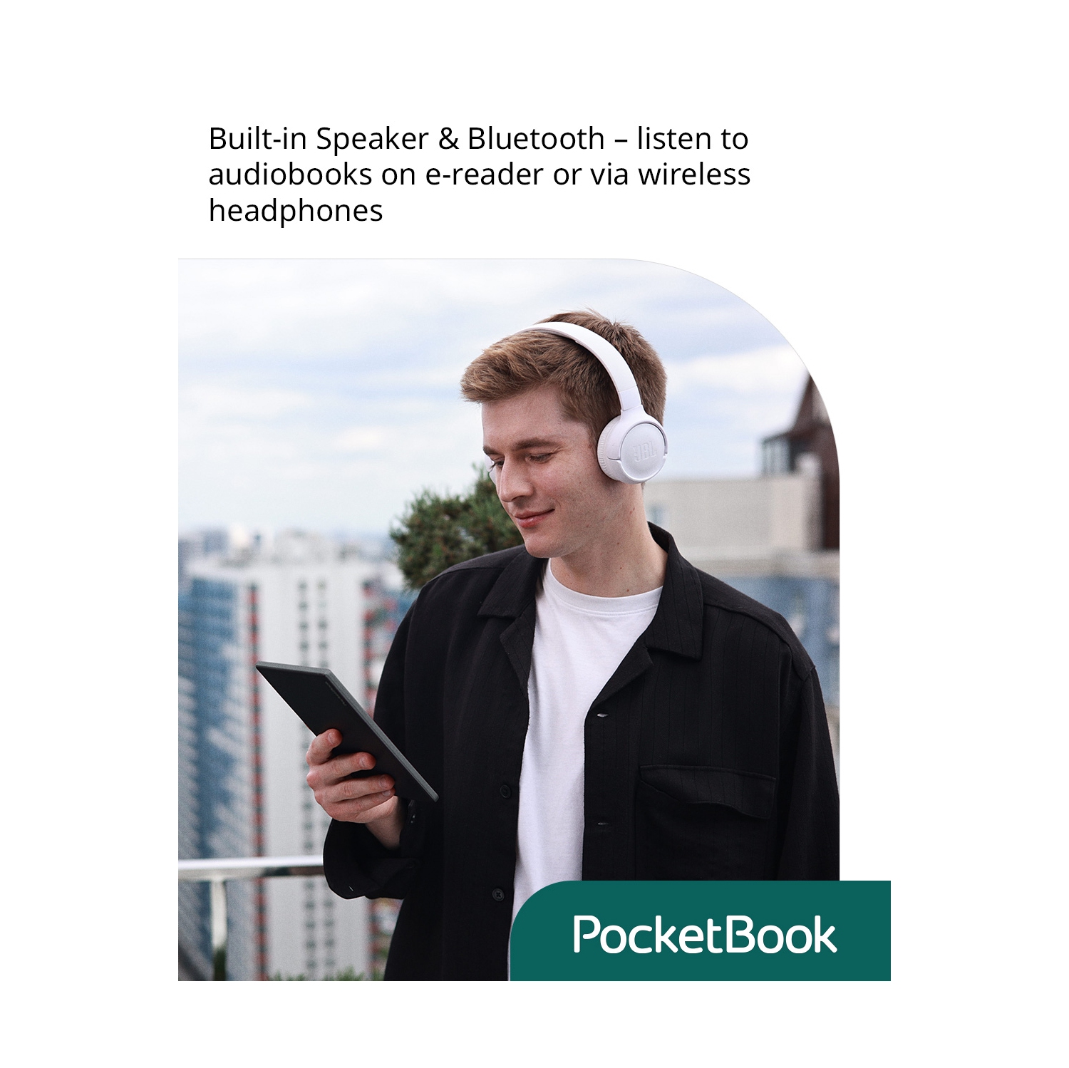 PocketBook InkPad Color 3 E-Book Reader | Enhanced 7.8'' Color Screen | Eye-Friendly E-Reader for Comics | SMARTlight | Audiobooks & Text-to-Speech |