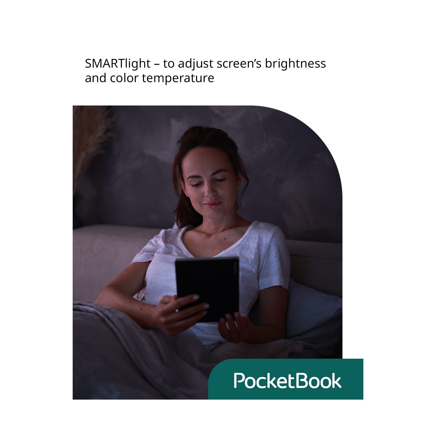 PocketBook InkPad Color 3 E-Book Reader | Enhanced 7.8'' Color Screen | Eye-Friendly E-Reader for Comics | SMARTlight | Audiobooks & Text-to-Speech |