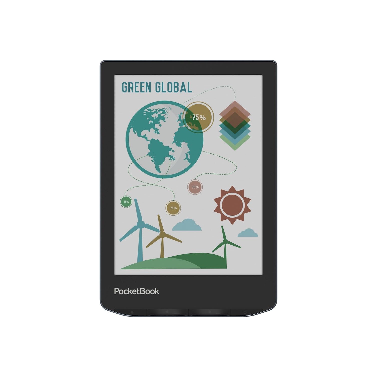 Livre de poche Verse Pro Color | Lecteur électronique mince et compact de 6&nbsp;po | Écran couleur E Ink Kaleido™ 3 – Eye-Safe and Glare-Free |